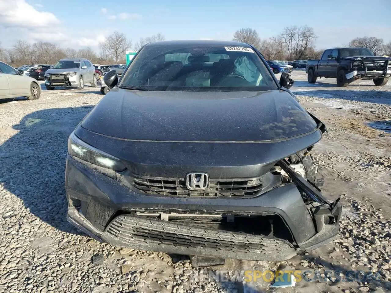 5 fotografías del automóvil dañado 2HGFE2F56RH591956 HONDA CIVIC 2024