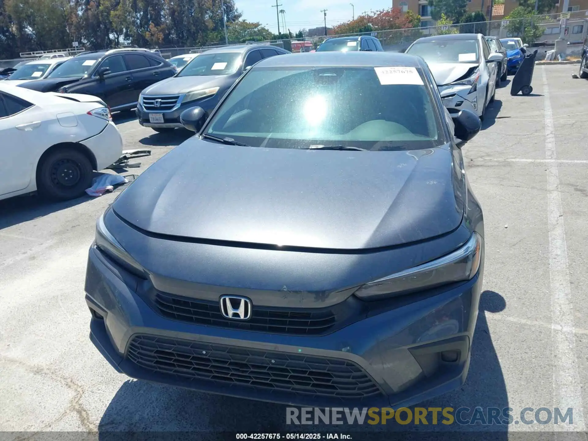 11 fotografías del automóvil dañado 2HGFE2F57RH506364 HONDA CIVIC 2024