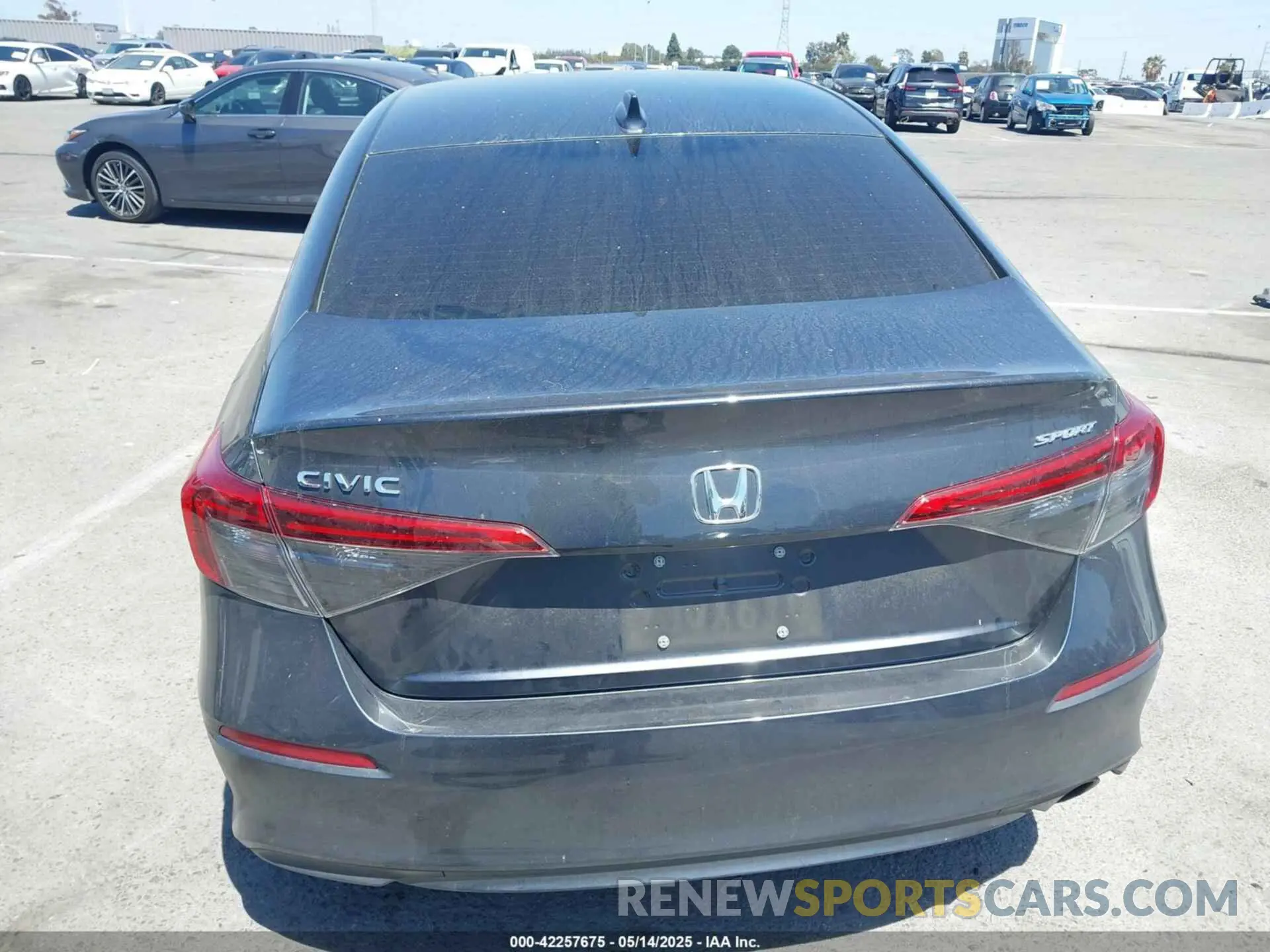 15 fotografías del automóvil dañado 2HGFE2F57RH506364 HONDA CIVIC 2024