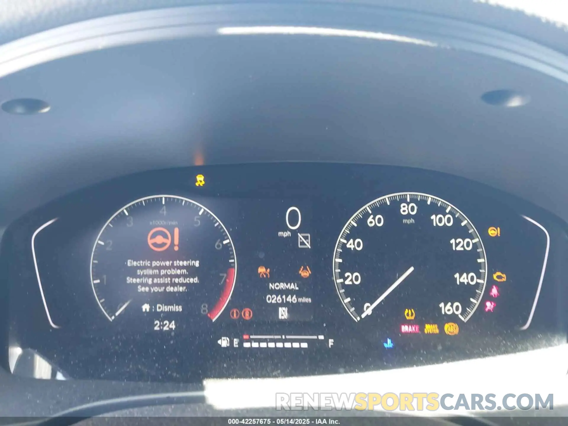 7 fotografías del automóvil dañado 2HGFE2F57RH506364 HONDA CIVIC 2024