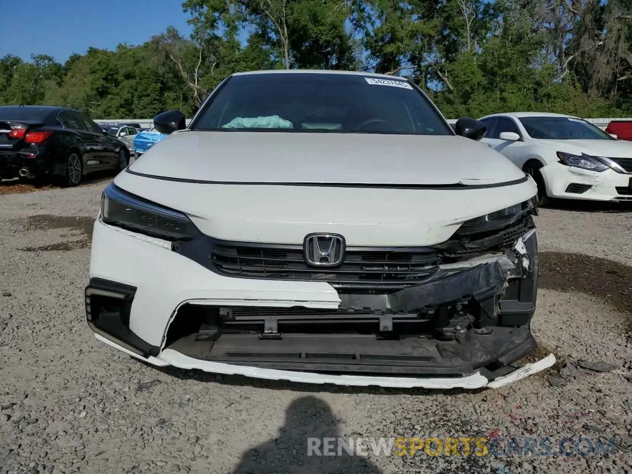 5 fotografías del automóvil dañado 2HGFE2F57RH507157 HONDA CIVIC 2024