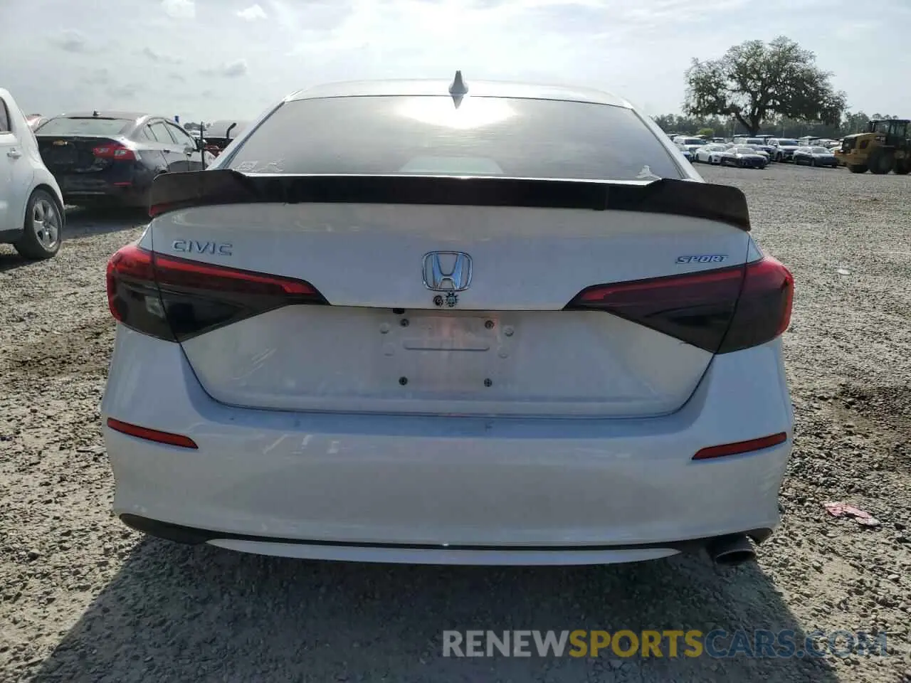 6 fotografías del automóvil dañado 2HGFE2F57RH507157 HONDA CIVIC 2024