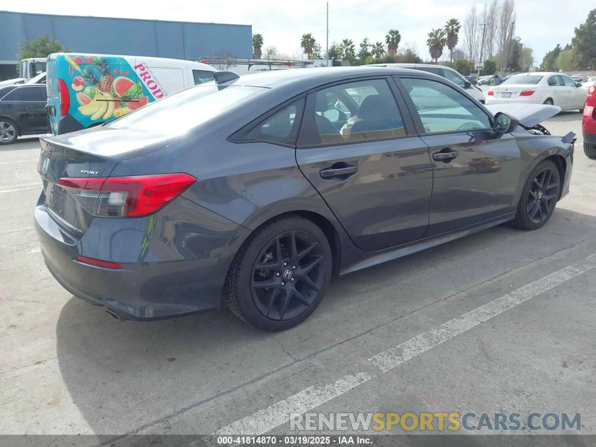 4 fotografías del automóvil dañado 2HGFE2F57RH512469 HONDA CIVIC 2024