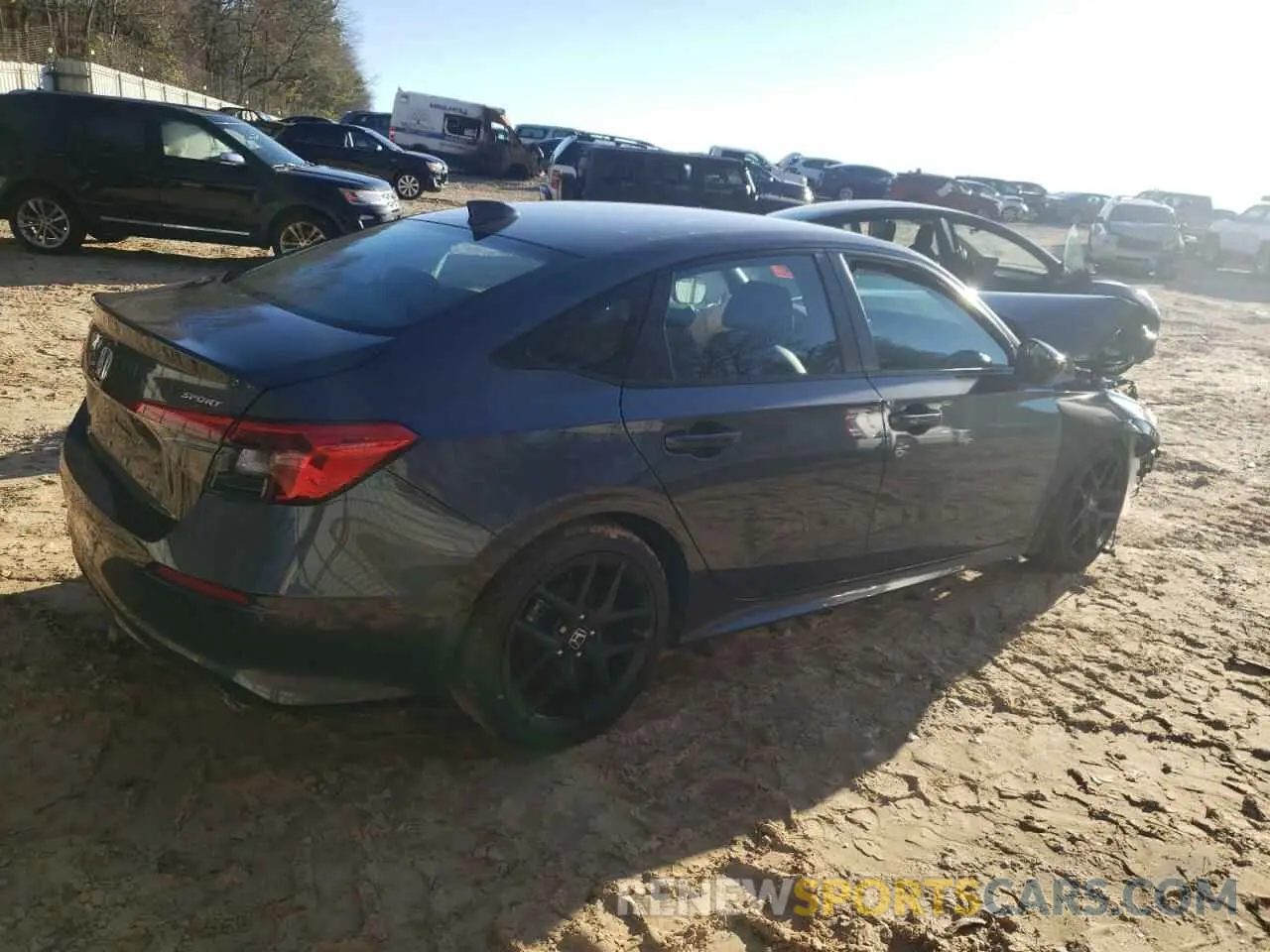 3 fotografías del automóvil dañado 2HGFE2F57RH513668 HONDA CIVIC 2024
