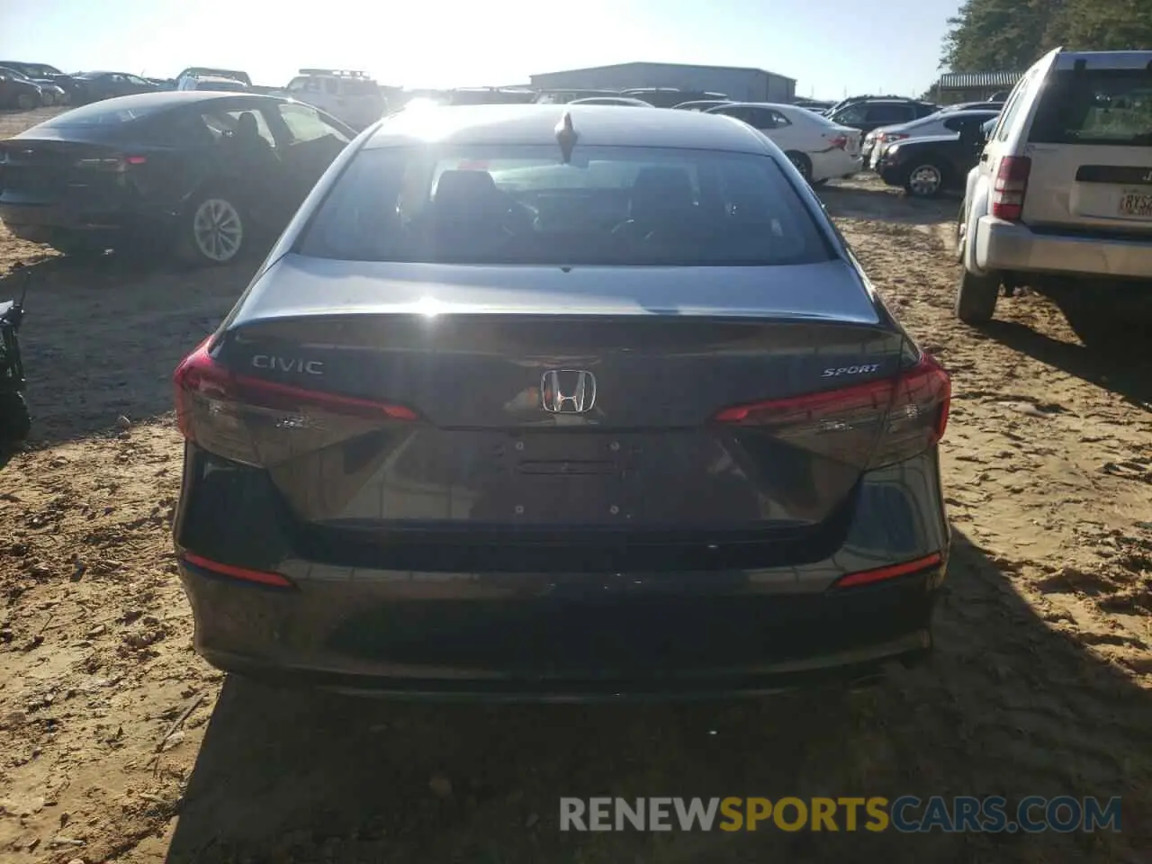 6 fotografías del automóvil dañado 2HGFE2F57RH513668 HONDA CIVIC 2024