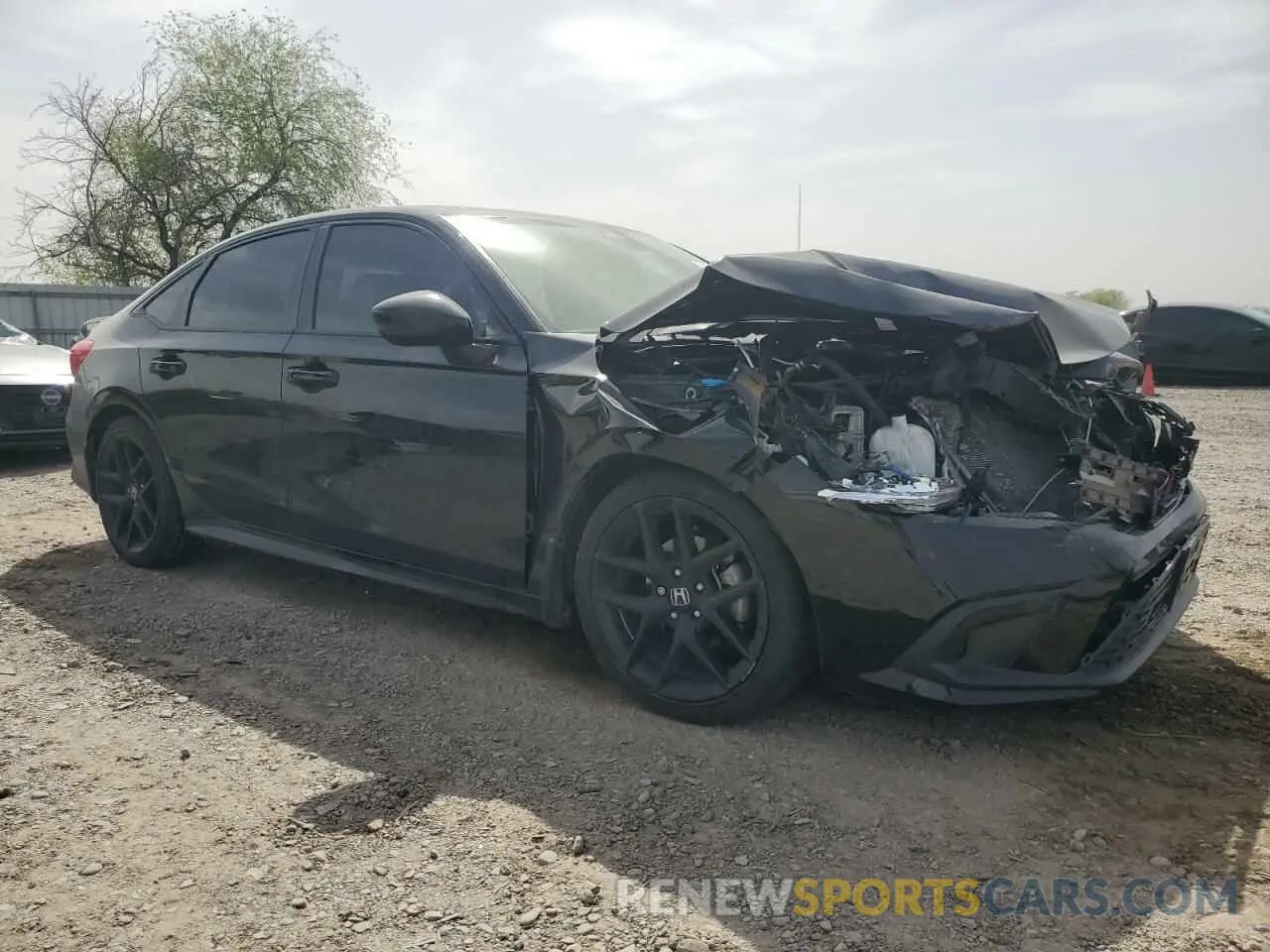 4 fotografías del automóvil dañado 2HGFE2F57RH522760 HONDA CIVIC 2024