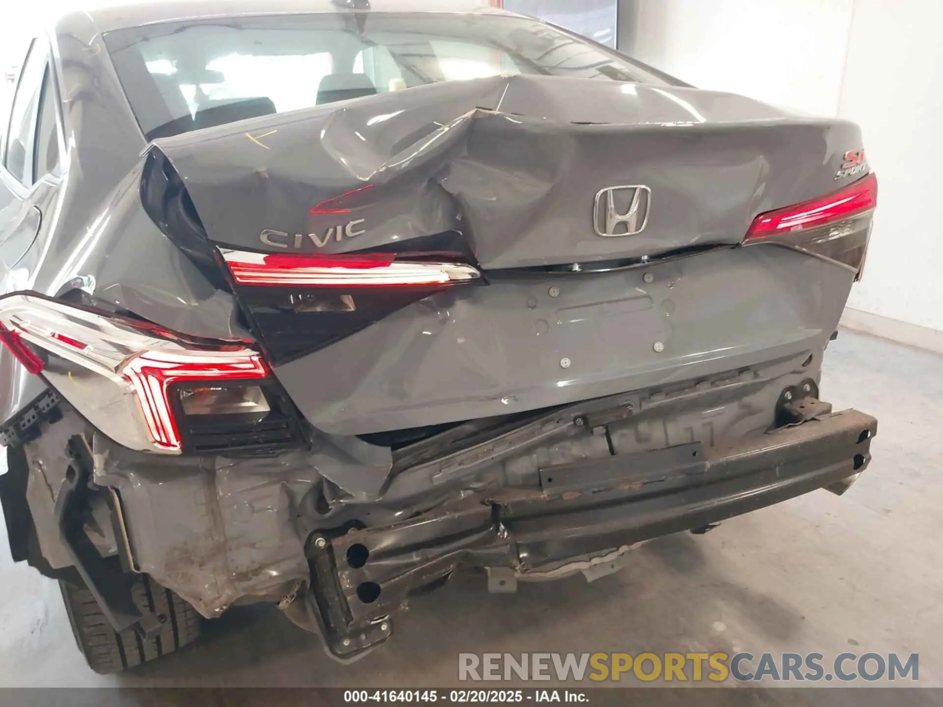 6 fotografías del automóvil dañado 2HGFE2F57RH523083 HONDA CIVIC 2024