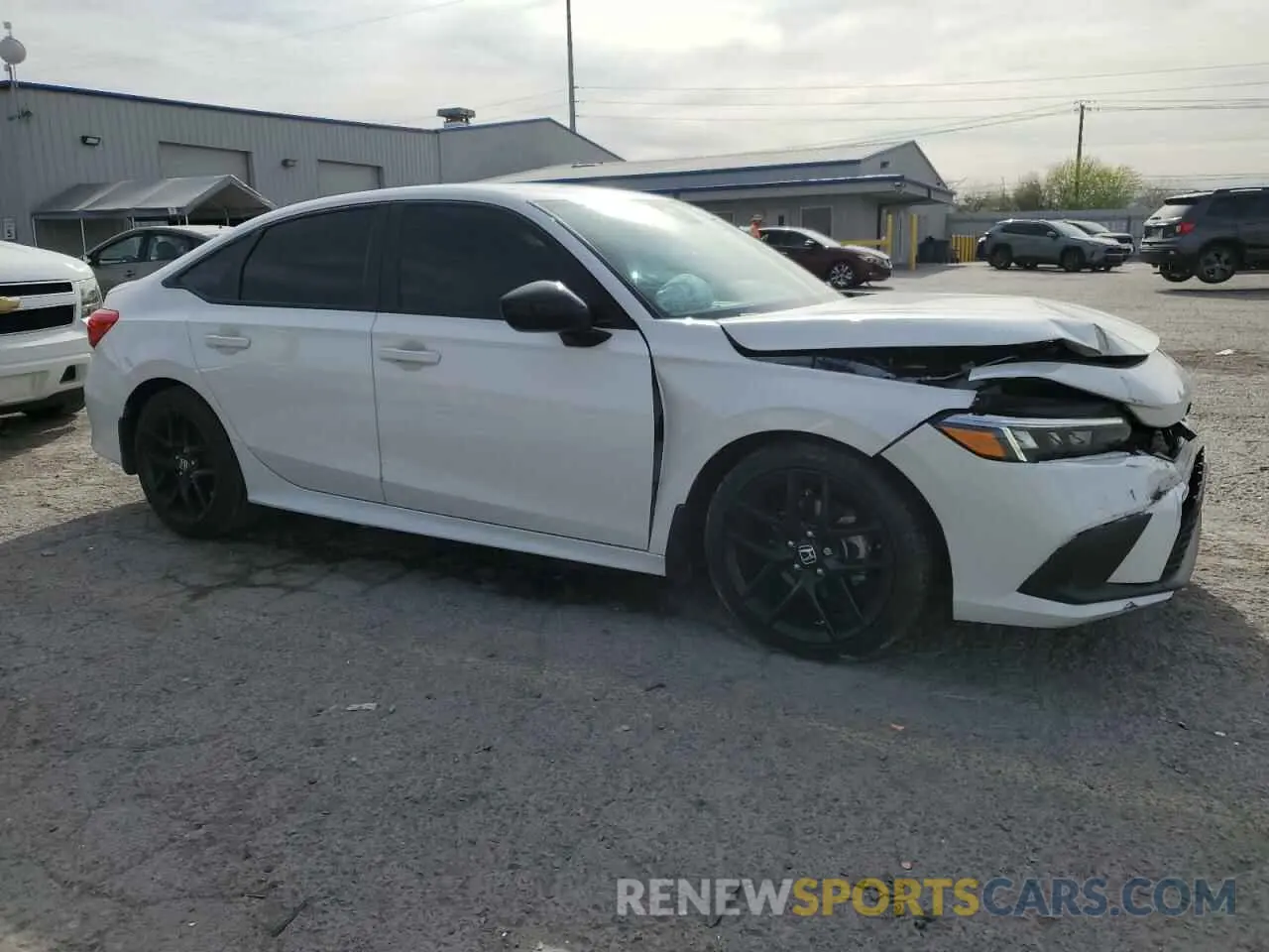 4 fotografías del automóvil dañado 2HGFE2F57RH523973 HONDA CIVIC 2024