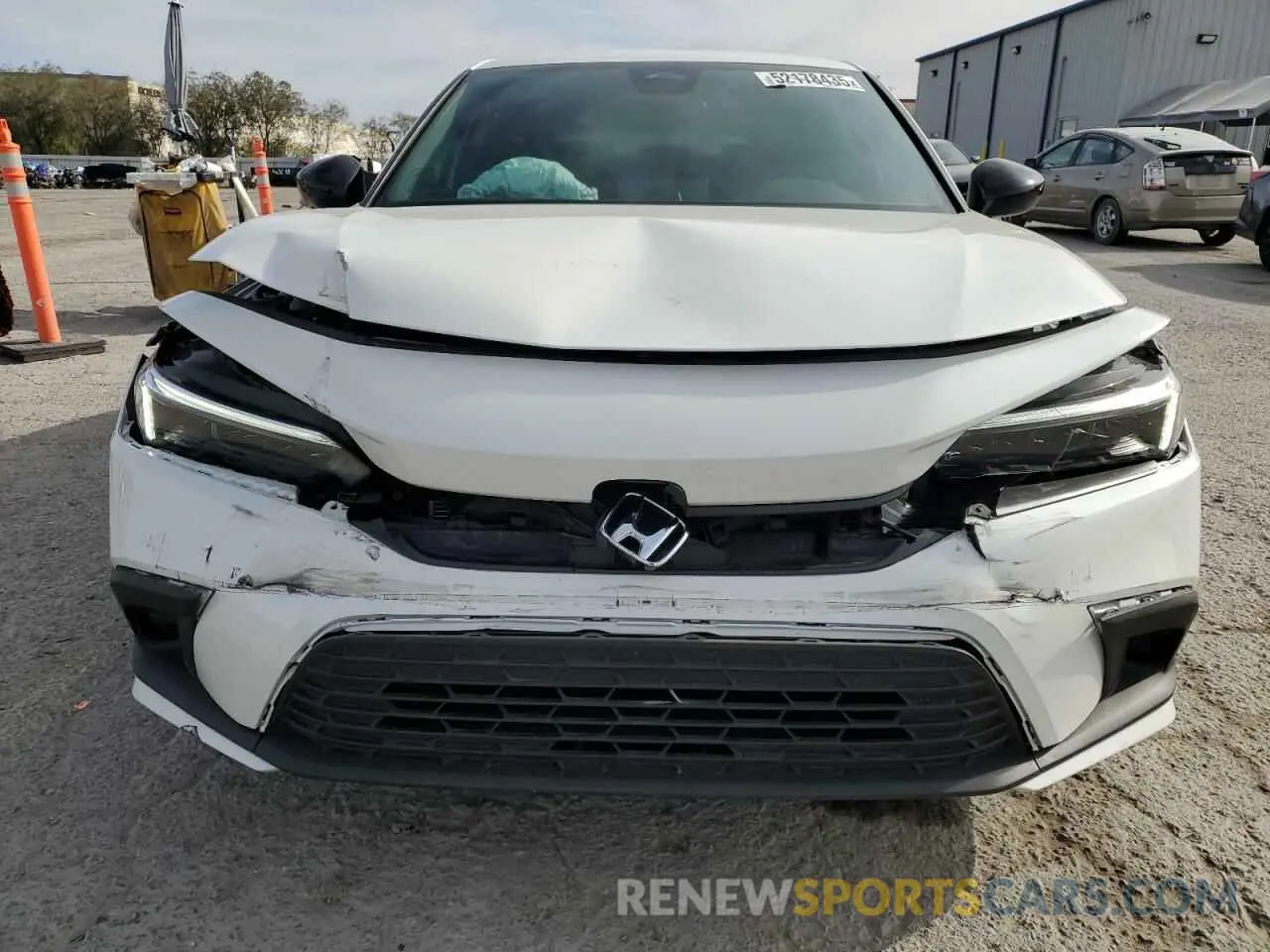 5 fotografías del automóvil dañado 2HGFE2F57RH523973 HONDA CIVIC 2024