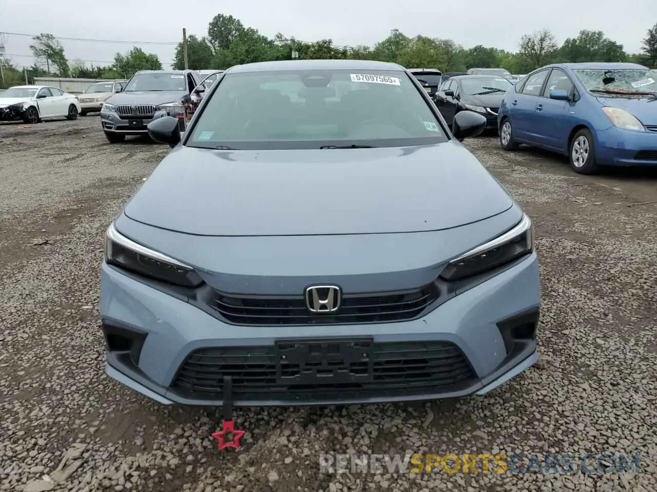 5 fotografías del automóvil dañado 2HGFE2F57RH527991 HONDA CIVIC 2024