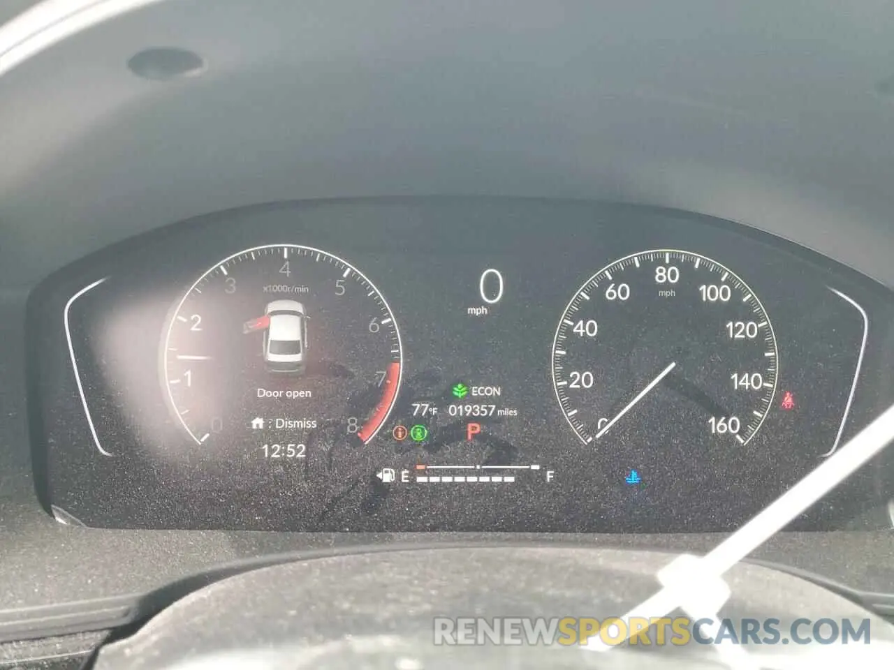 9 fotografías del automóvil dañado 2HGFE2F57RH528431 HONDA CIVIC 2024