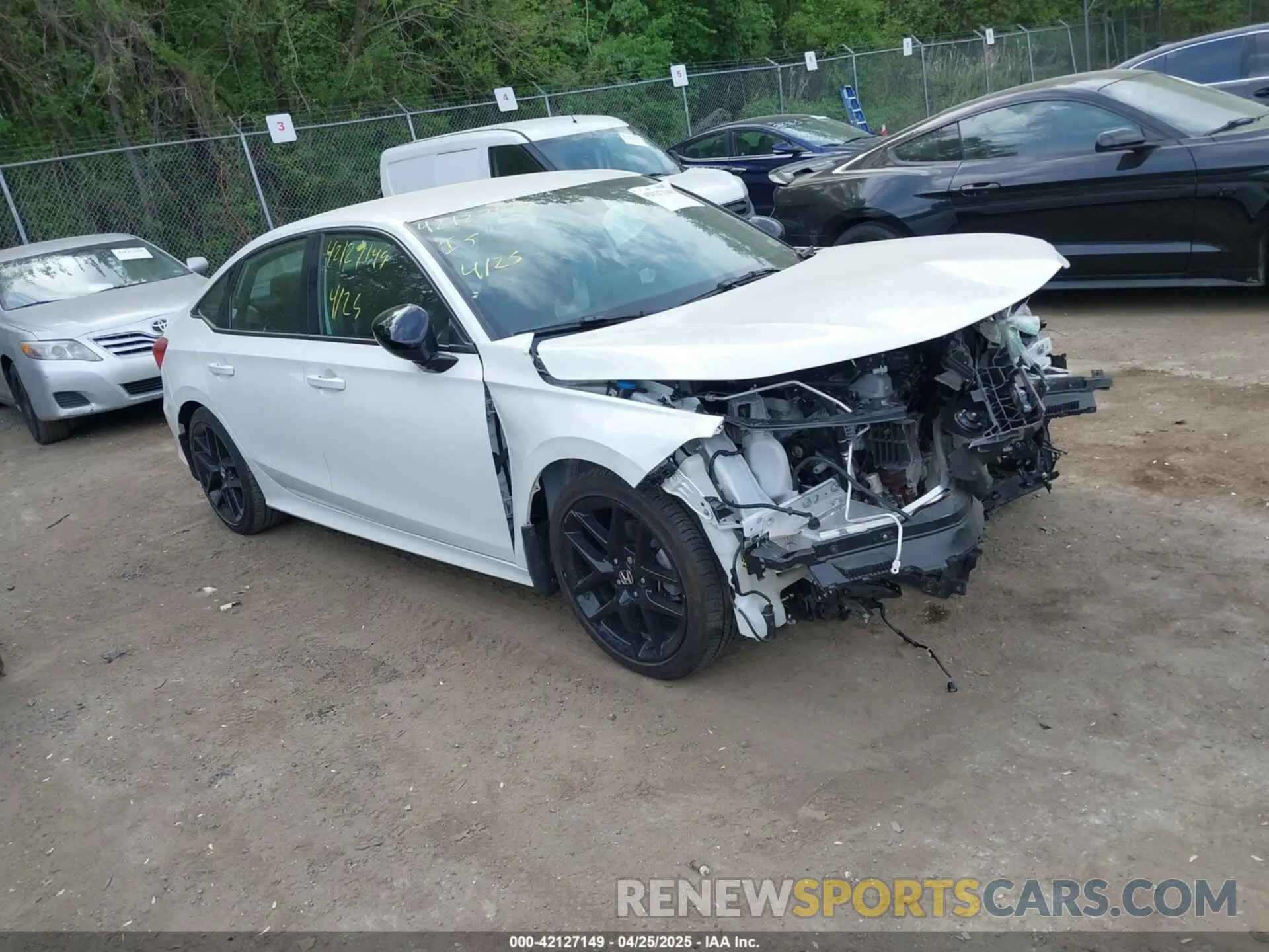 1 fotografías del automóvil dañado 2HGFE2F57RH535640 HONDA CIVIC 2024