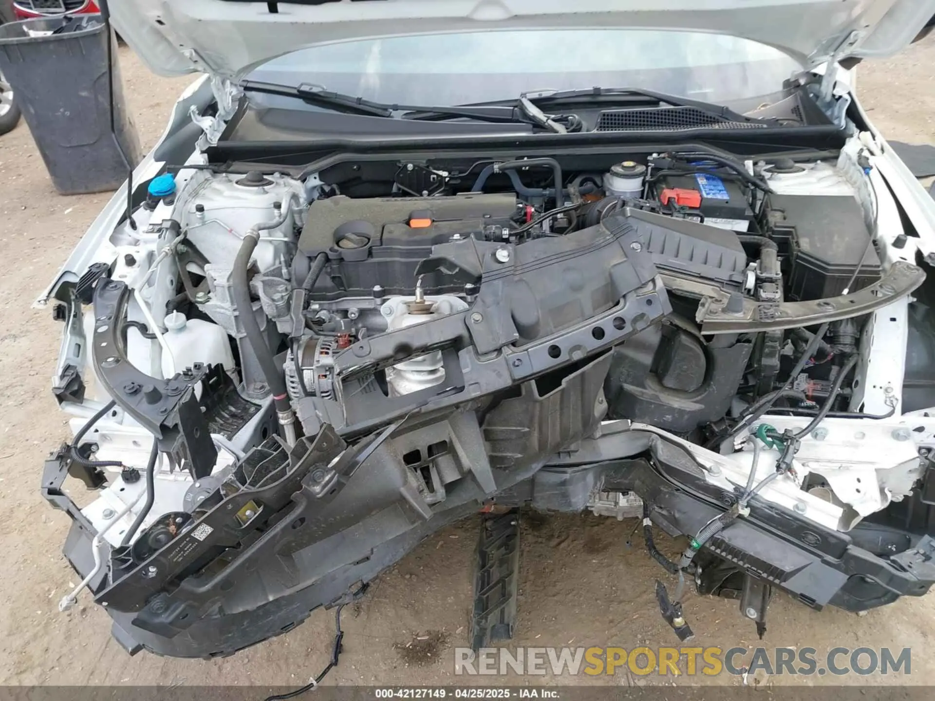 10 fotografías del automóvil dañado 2HGFE2F57RH535640 HONDA CIVIC 2024