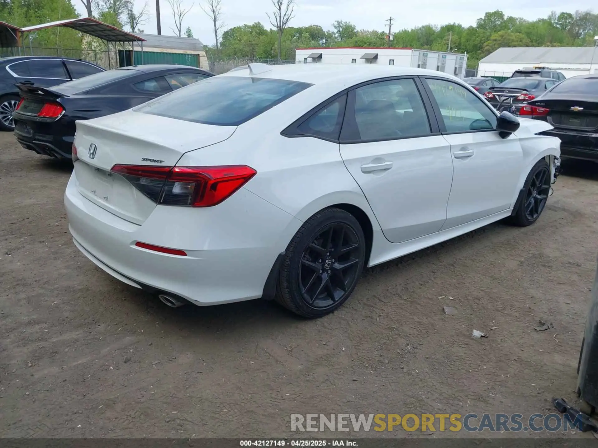 4 fotografías del automóvil dañado 2HGFE2F57RH535640 HONDA CIVIC 2024