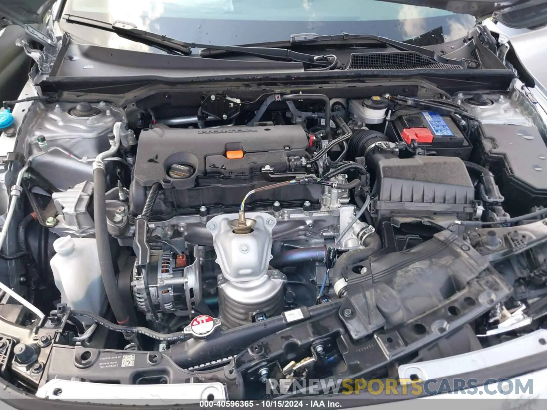 10 fotografías del automóvil dañado 2HGFE2F57RH548811 HONDA CIVIC 2024