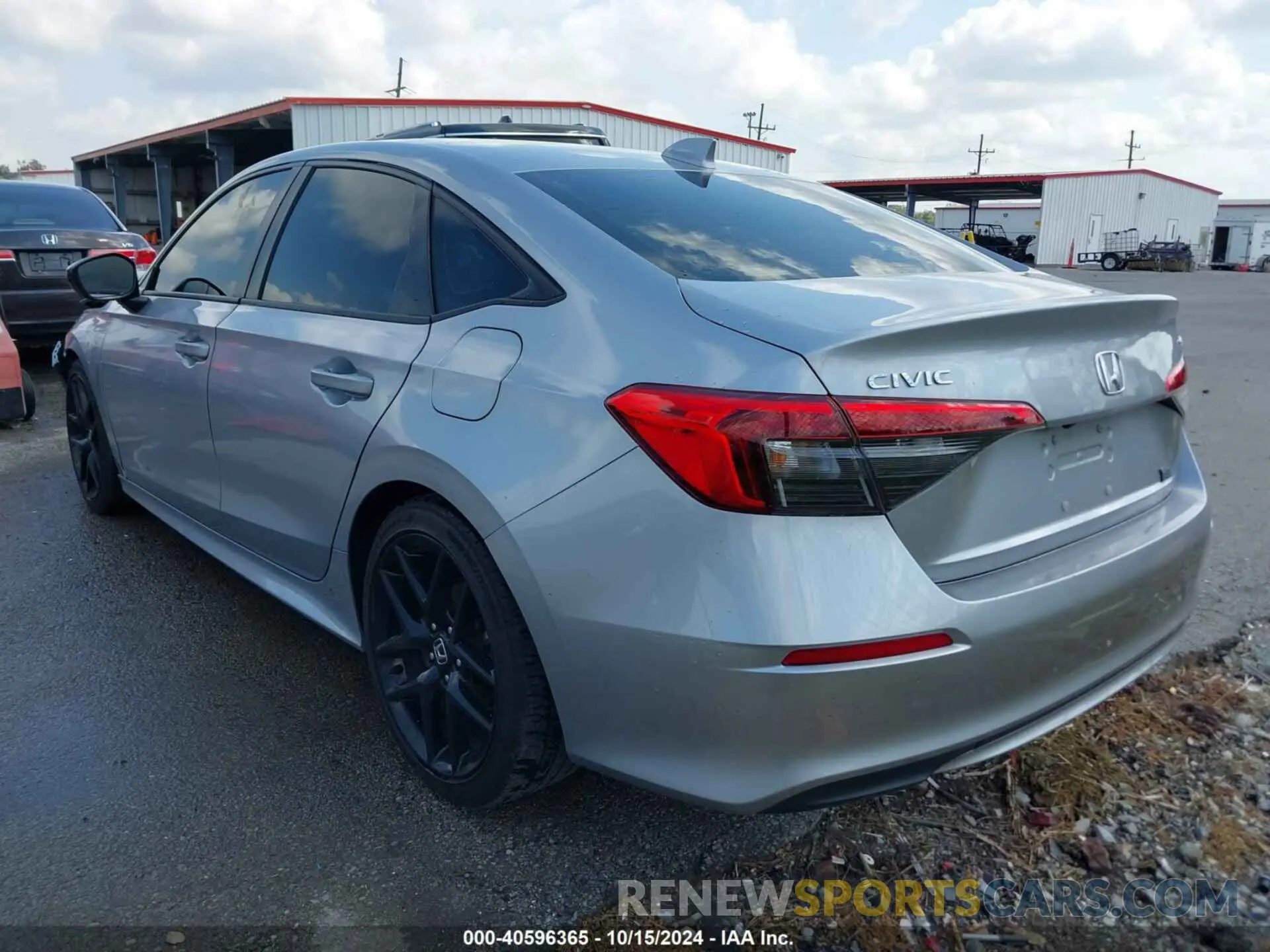 3 fotografías del automóvil dañado 2HGFE2F57RH548811 HONDA CIVIC 2024