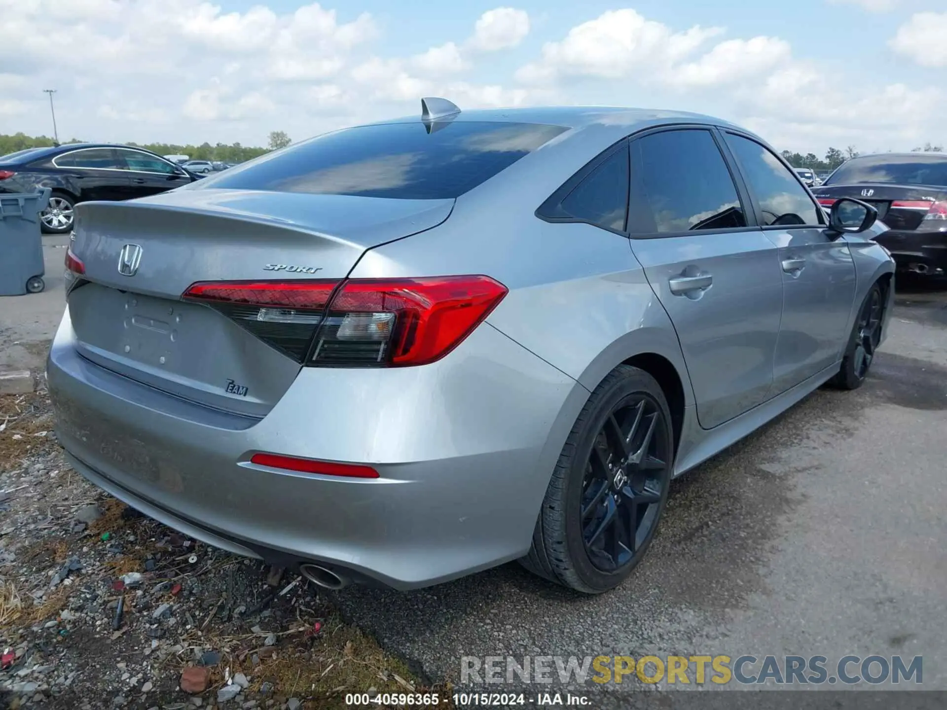 4 fotografías del automóvil dañado 2HGFE2F57RH548811 HONDA CIVIC 2024