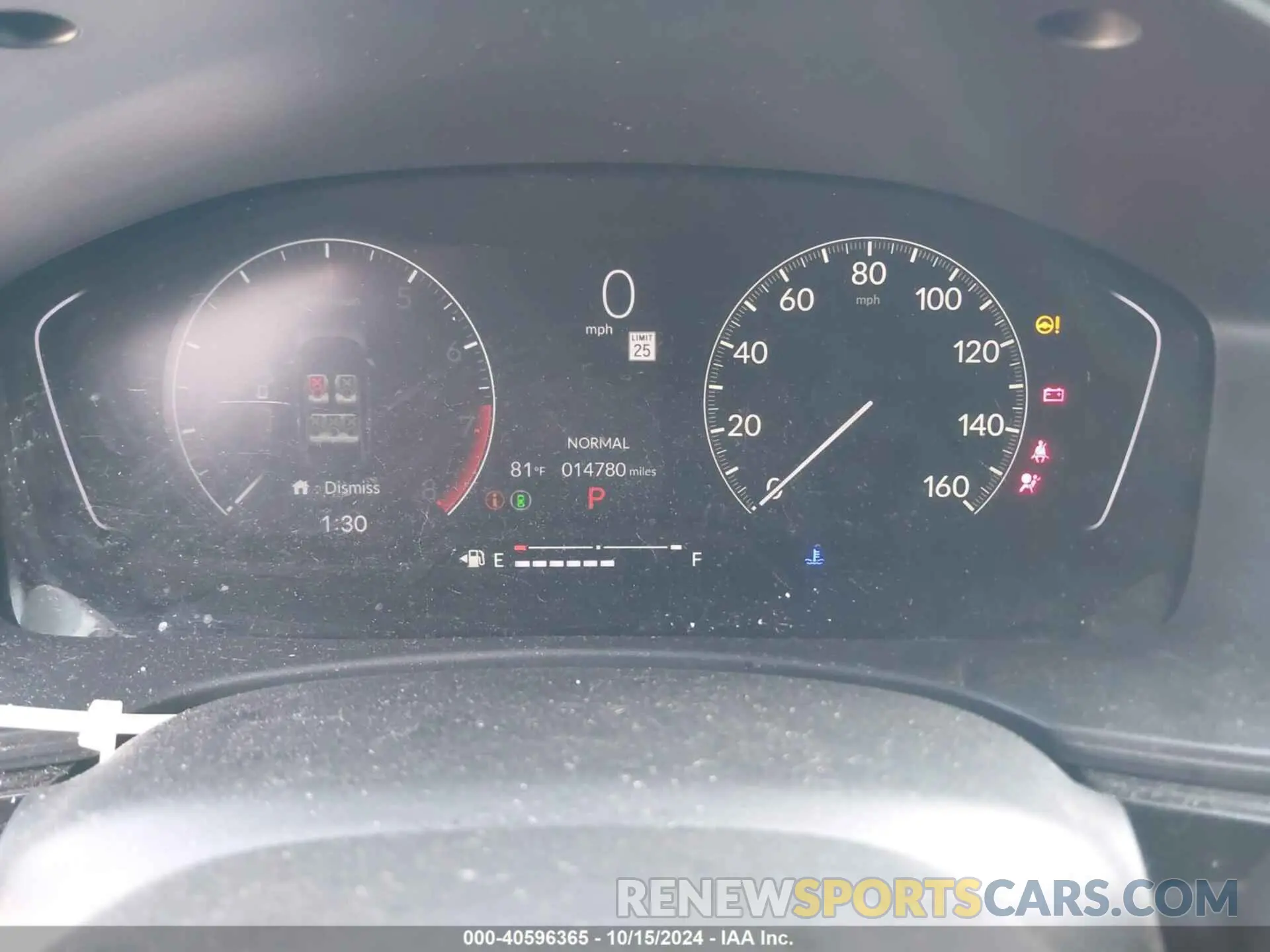 7 fotografías del automóvil dañado 2HGFE2F57RH548811 HONDA CIVIC 2024