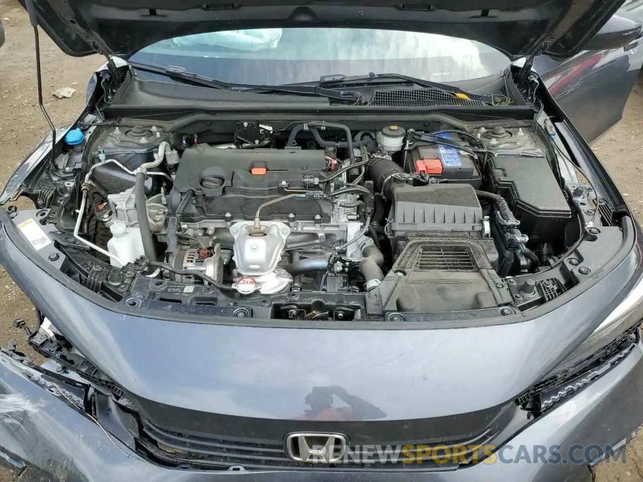 11 fotografías del automóvil dañado 2HGFE2F57RH554253 HONDA CIVIC 2024