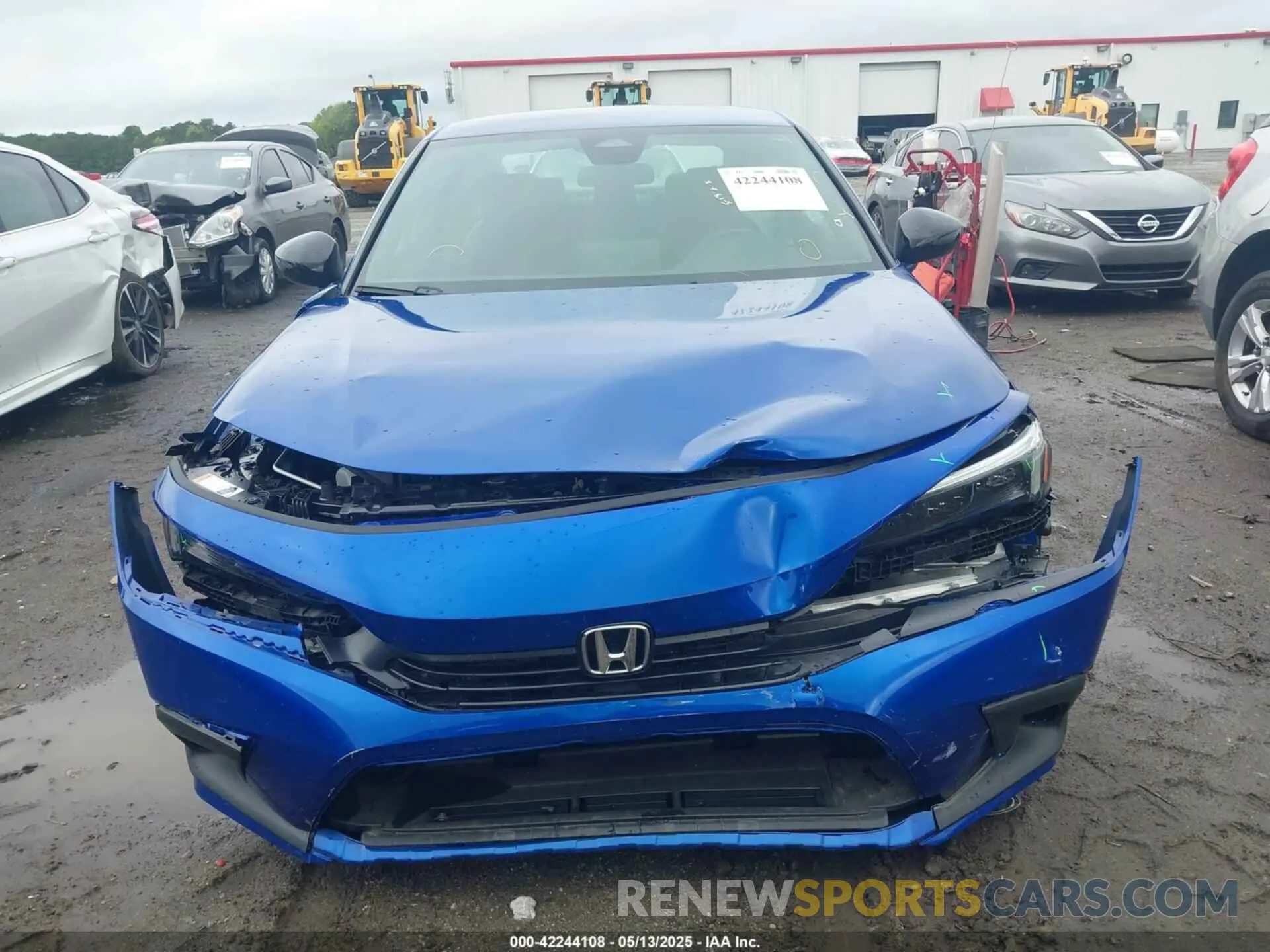 12 fotografías del automóvil dañado 2HGFE2F57RH557637 HONDA CIVIC 2024