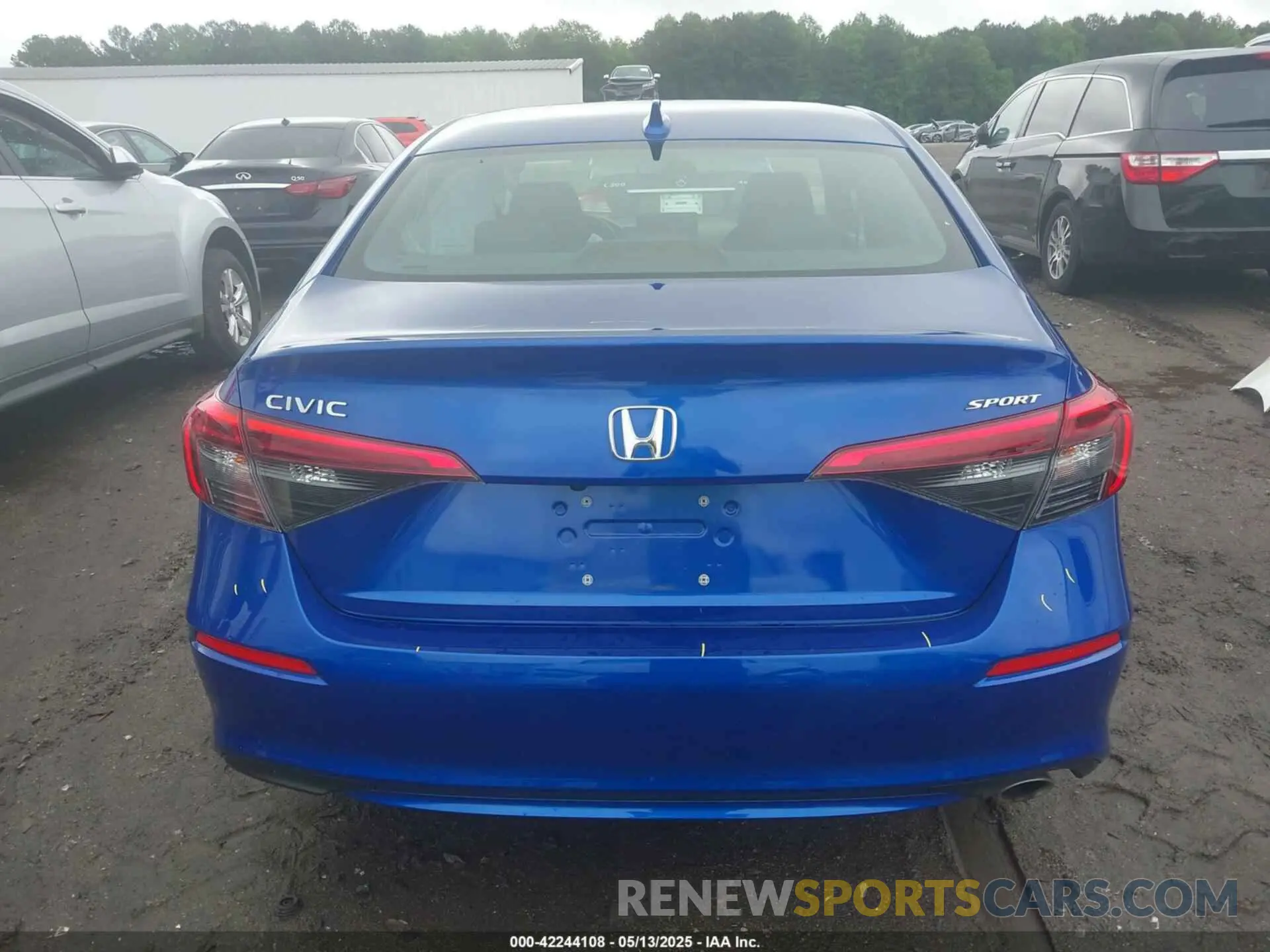 16 fotografías del automóvil dañado 2HGFE2F57RH557637 HONDA CIVIC 2024