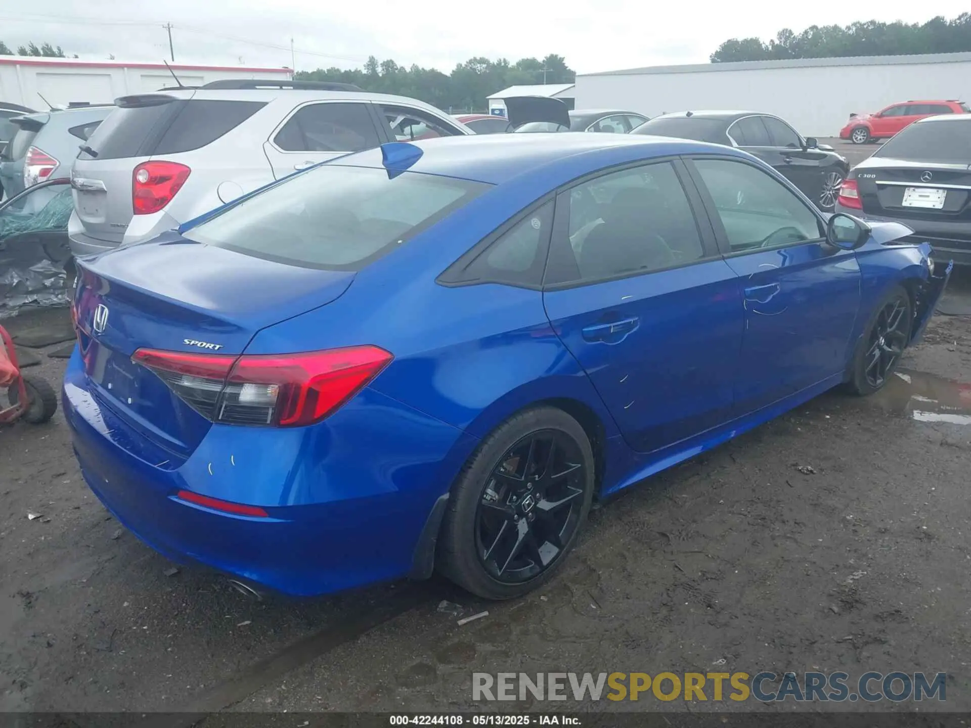4 fotografías del automóvil dañado 2HGFE2F57RH557637 HONDA CIVIC 2024
