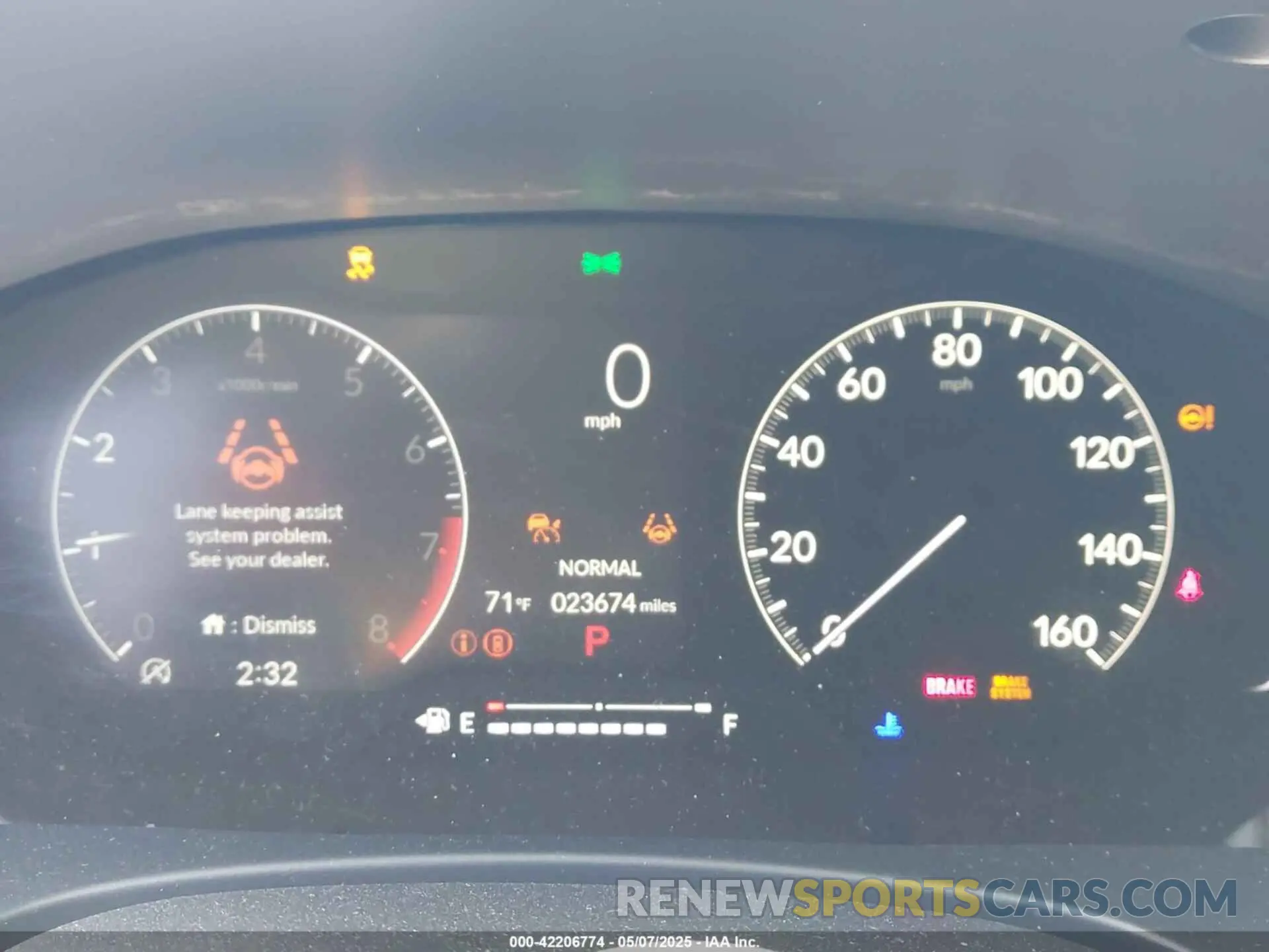 7 fotografías del automóvil dañado 2HGFE2F57RH559288 HONDA CIVIC 2024