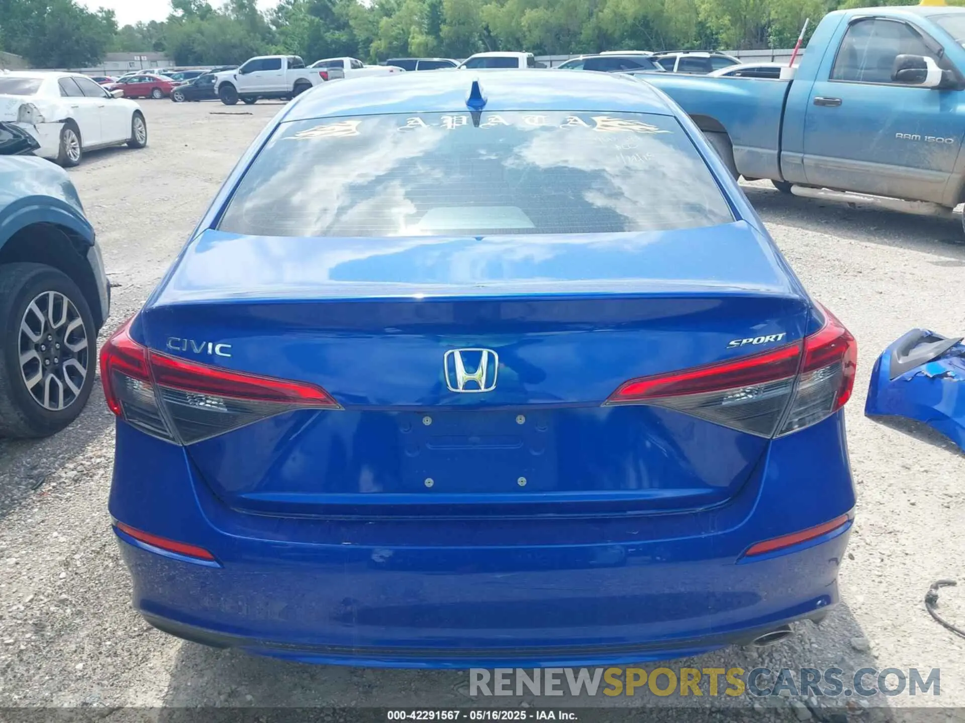16 fotografías del automóvil dañado 2HGFE2F57RH564474 HONDA CIVIC 2024