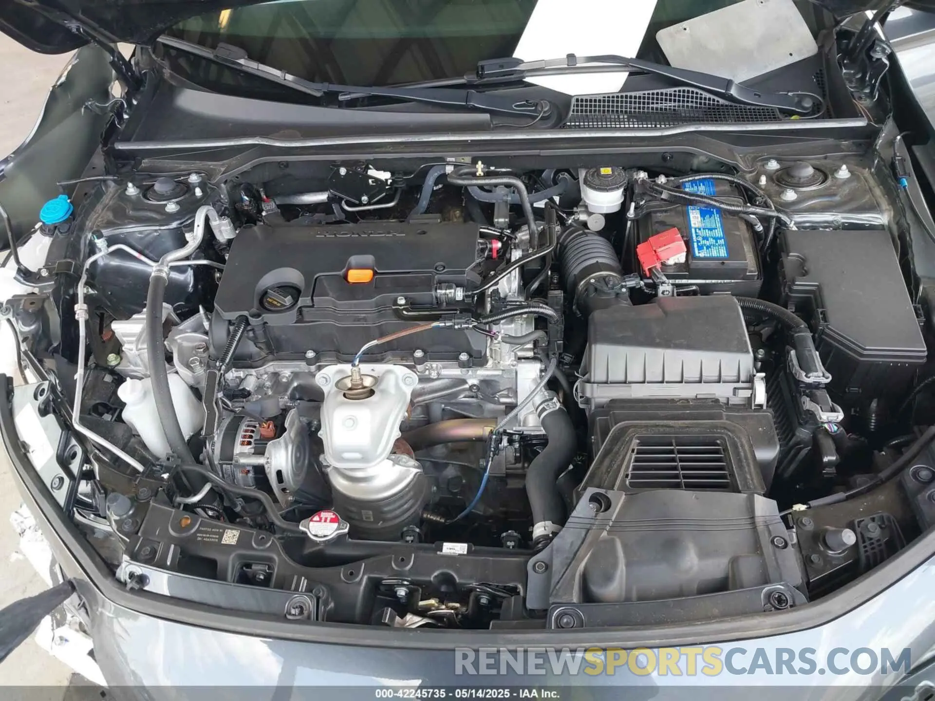 10 fotografías del automóvil dañado 2HGFE2F57RH569044 HONDA CIVIC 2024