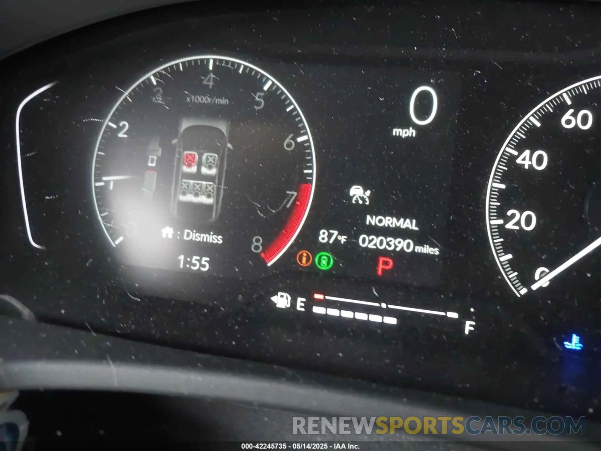 15 fotografías del automóvil dañado 2HGFE2F57RH569044 HONDA CIVIC 2024