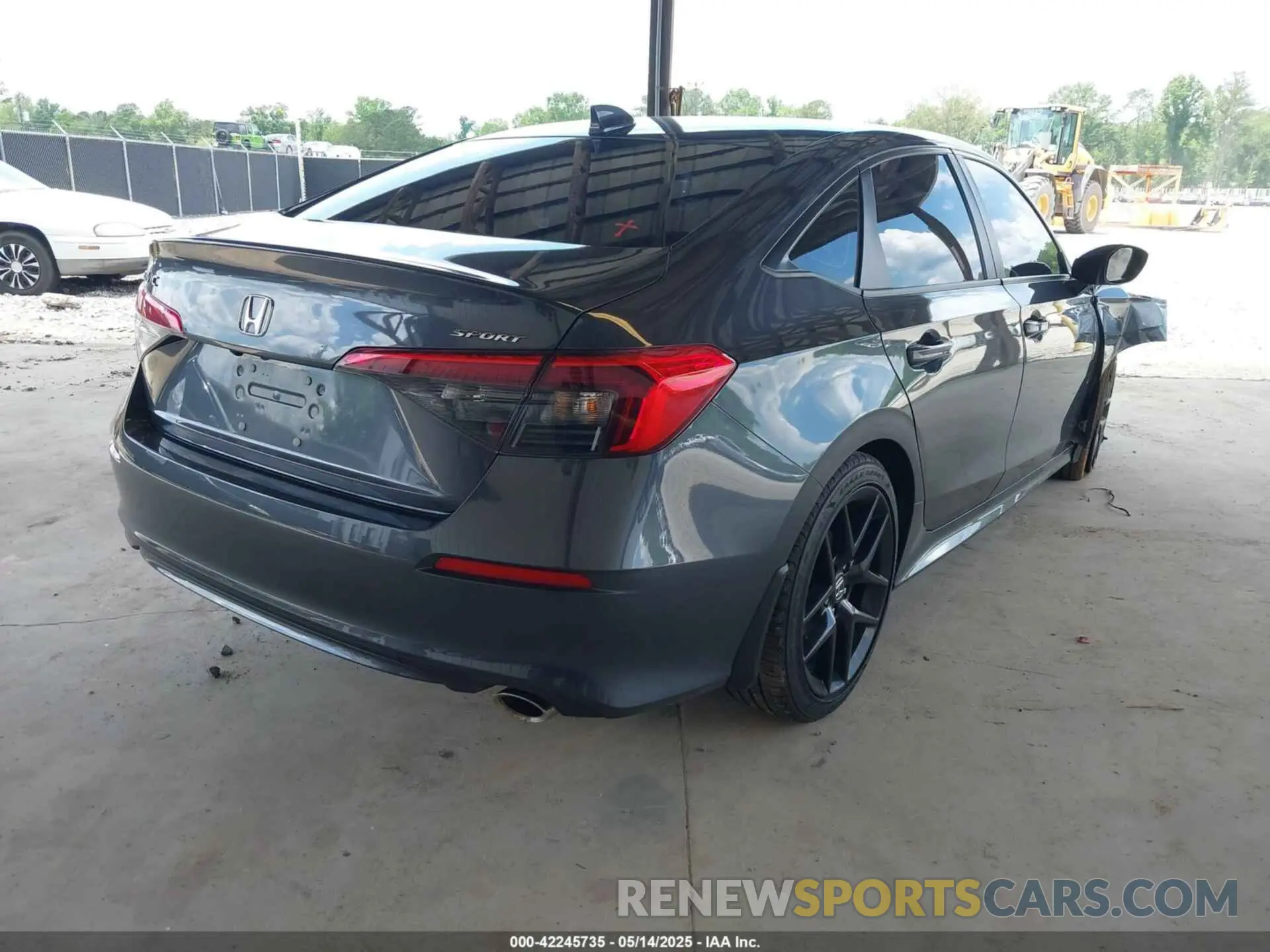 4 fotografías del automóvil dañado 2HGFE2F57RH569044 HONDA CIVIC 2024