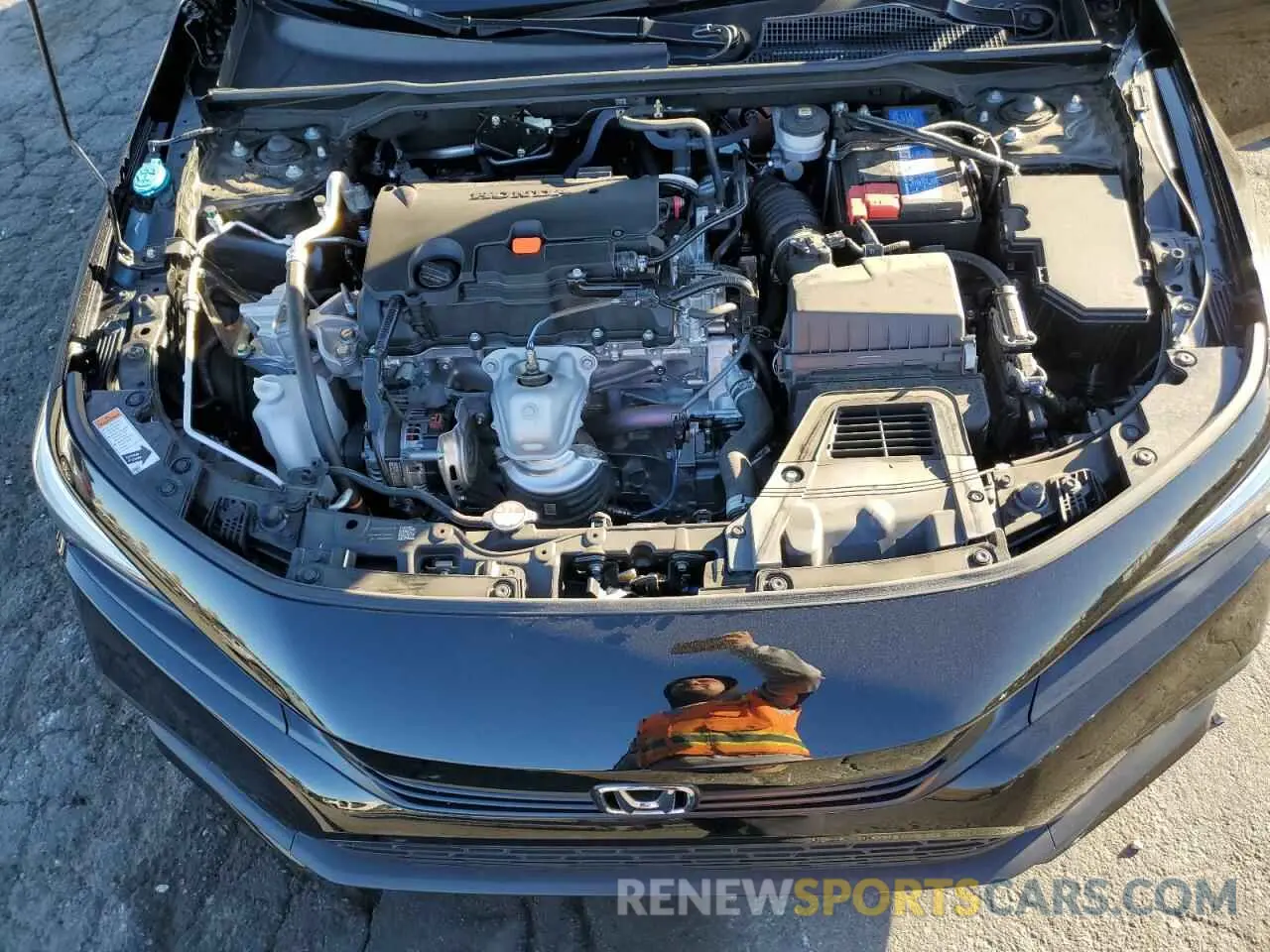 12 fotografías del automóvil dañado 2HGFE2F57RH580139 HONDA CIVIC 2024