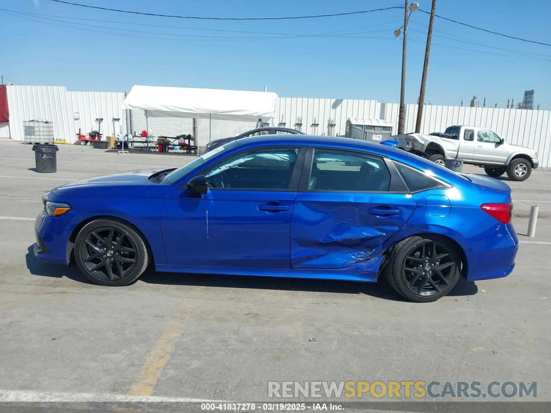 14 fotografías del automóvil dañado 2HGFE2F57RH580982 HONDA CIVIC 2024