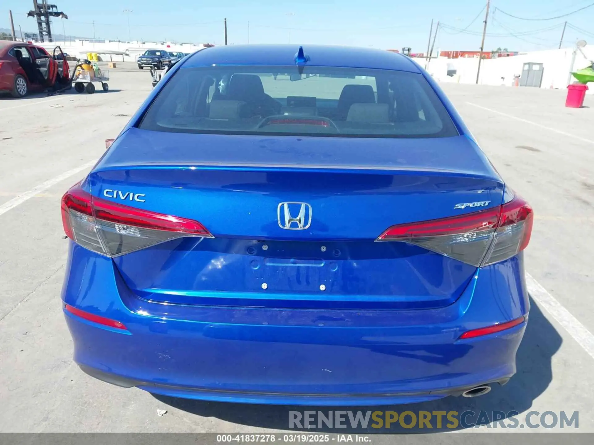 16 fotografías del automóvil dañado 2HGFE2F57RH580982 HONDA CIVIC 2024