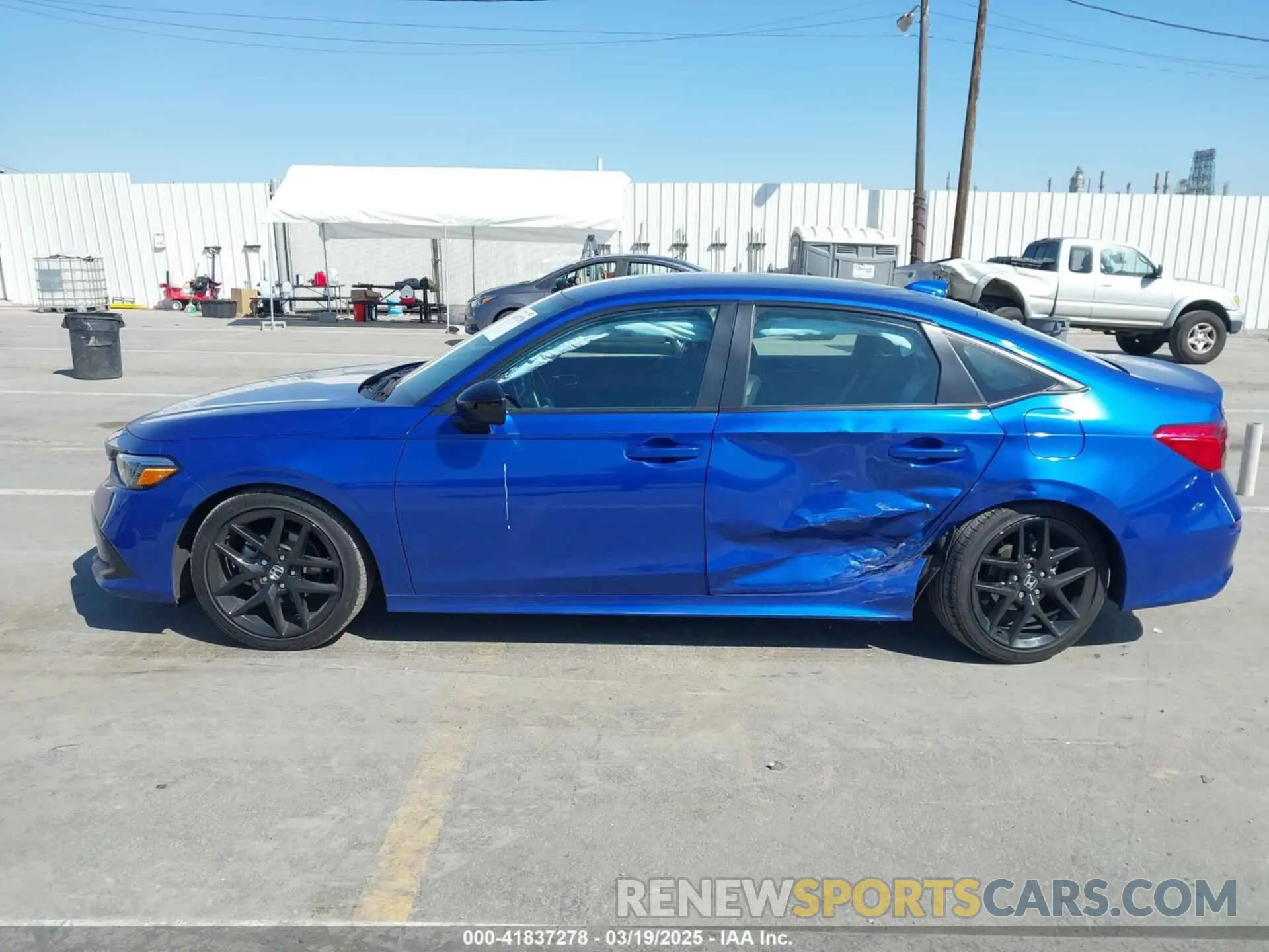 6 fotografías del automóvil dañado 2HGFE2F57RH580982 HONDA CIVIC 2024