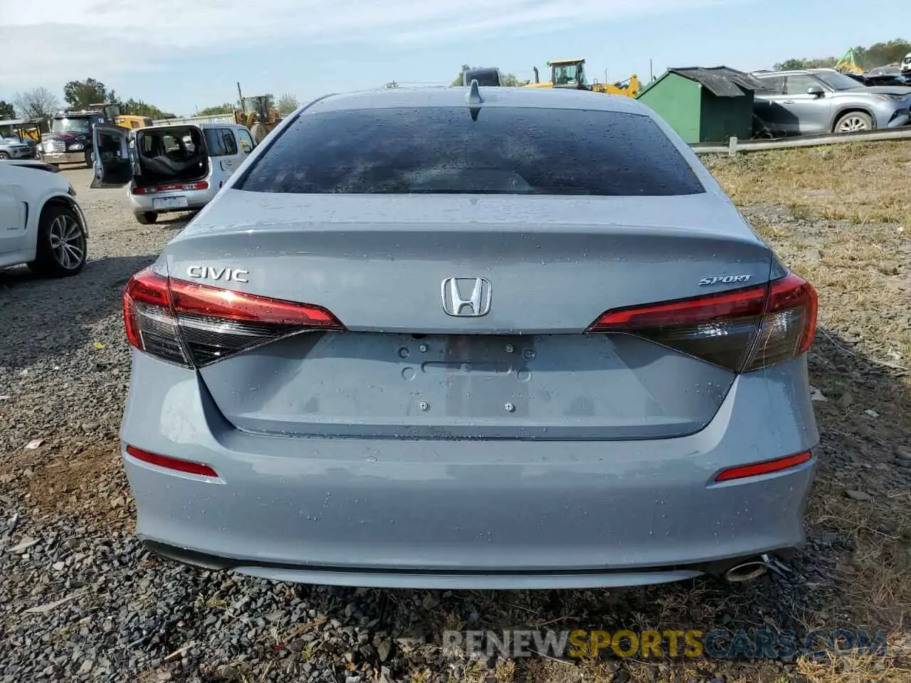 6 fotografías del automóvil dañado 2HGFE2F57RH585812 HONDA CIVIC 2024