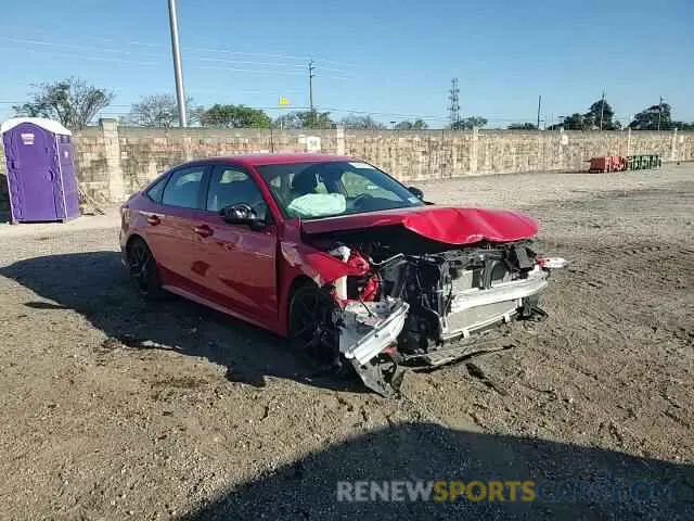 10 fotografías del automóvil dañado 2HGFE2F57RH590573 HONDA CIVIC 2024