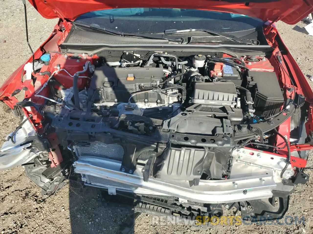 13 fotografías del automóvil dañado 2HGFE2F57RH590573 HONDA CIVIC 2024