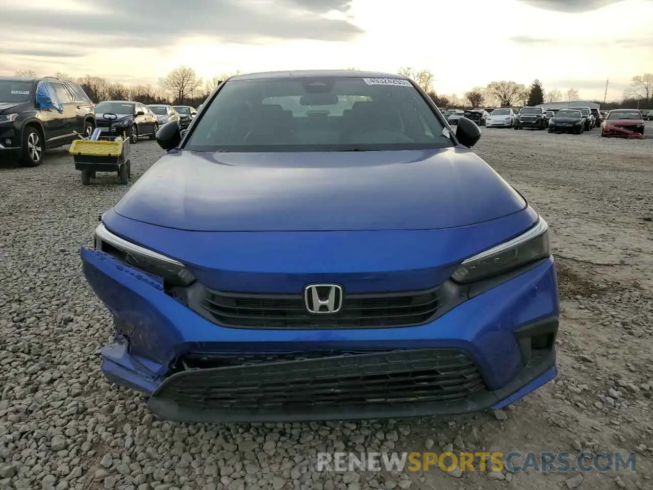 5 fotografías del automóvil dañado 2HGFE2F57RH594946 HONDA CIVIC 2024