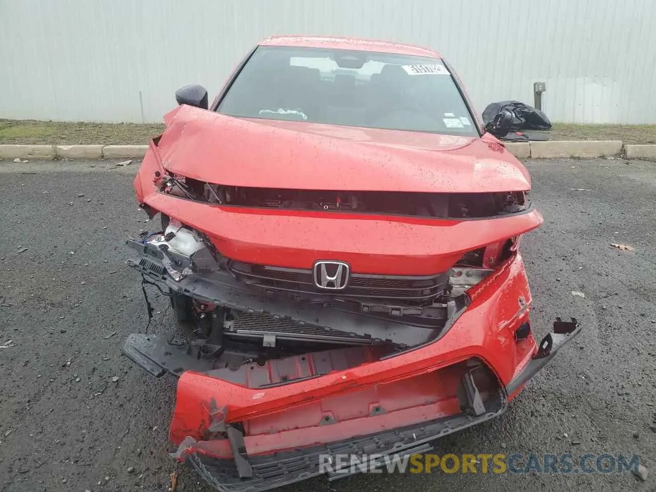 5 fotografías del automóvil dañado 2HGFE2F57RH596504 HONDA CIVIC 2024