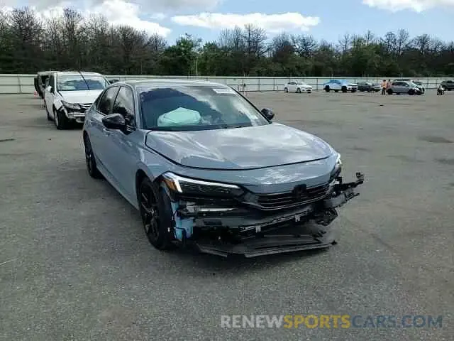 11 fotografías del automóvil dañado 2HGFE2F58RH509791 HONDA CIVIC 2024