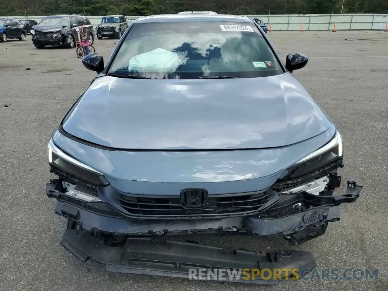 5 fotografías del automóvil dañado 2HGFE2F58RH509791 HONDA CIVIC 2024
