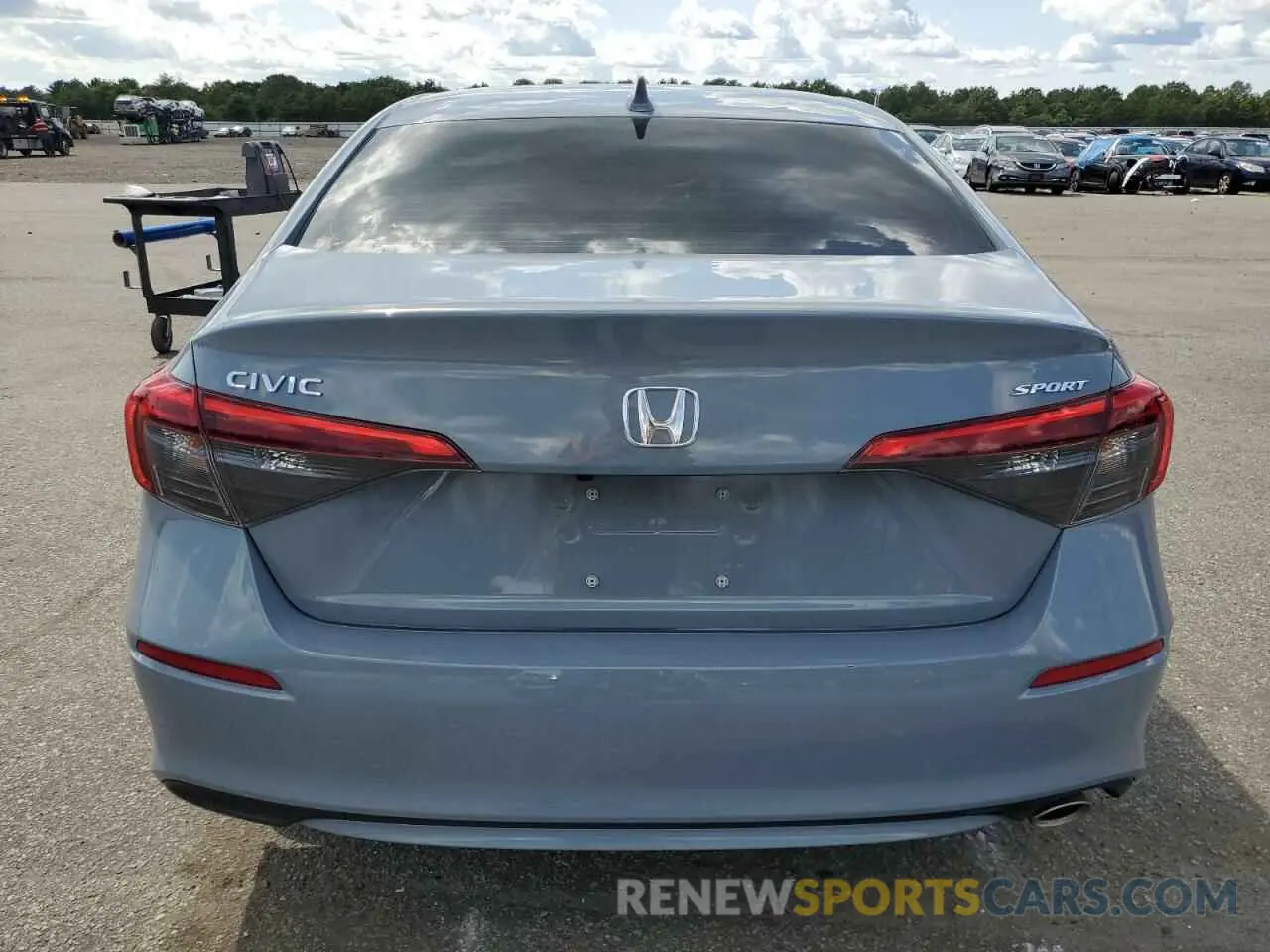 6 fotografías del automóvil dañado 2HGFE2F58RH509791 HONDA CIVIC 2024