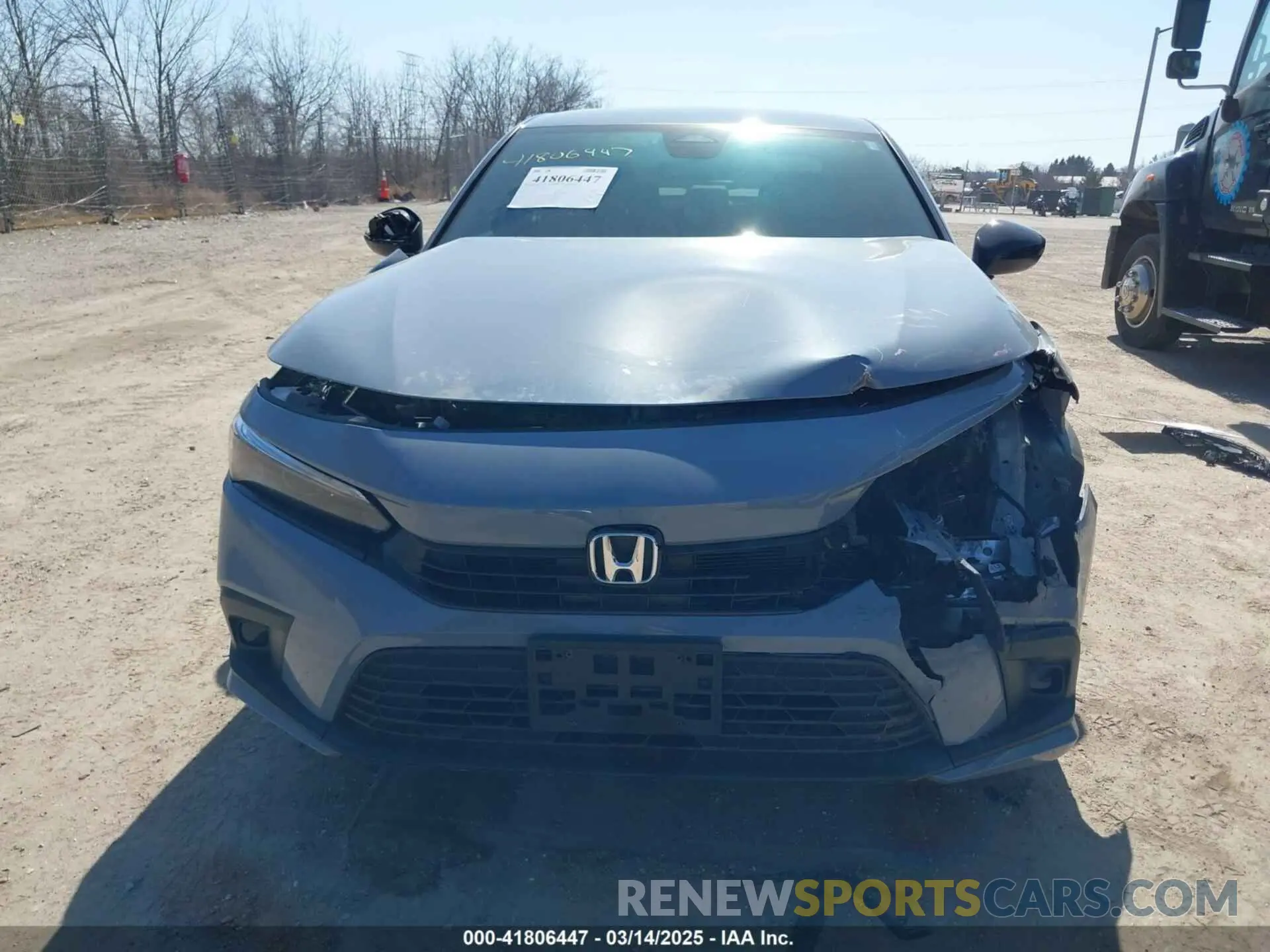 13 fotografías del automóvil dañado 2HGFE2F58RH511881 HONDA CIVIC 2024