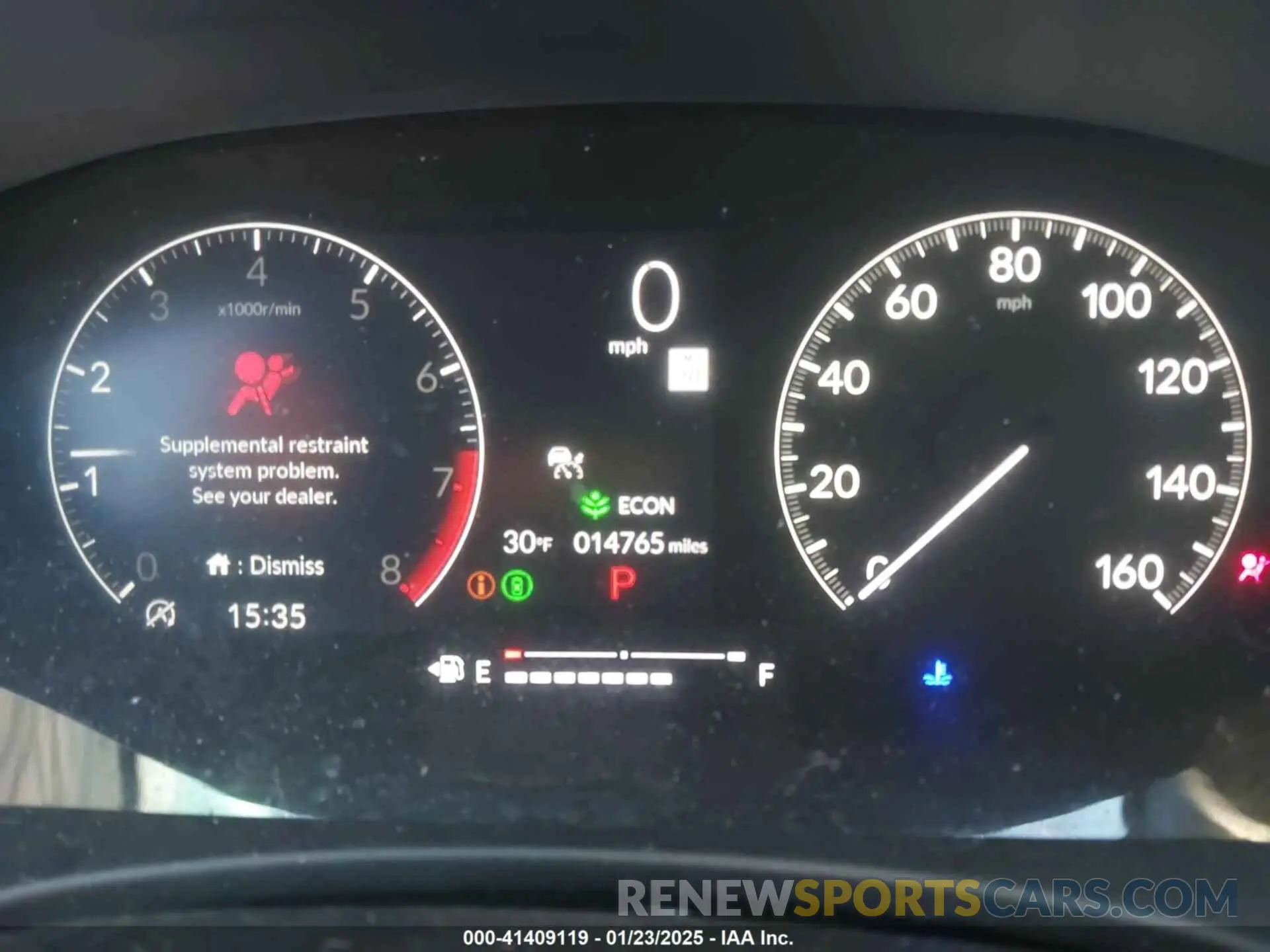 15 fotografías del automóvil dañado 2HGFE2F58RH517244 HONDA CIVIC 2024