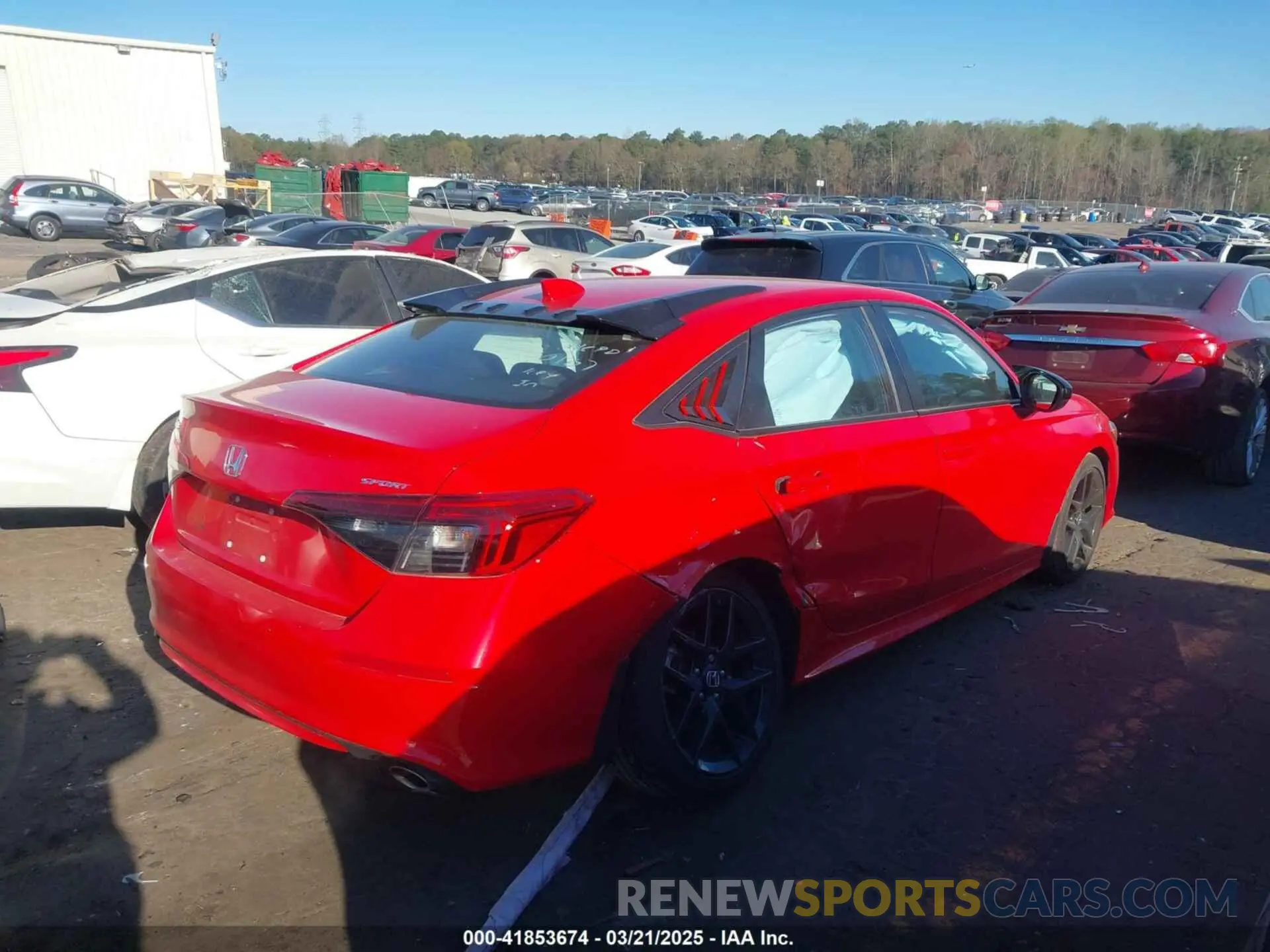 4 fotografías del automóvil dañado 2HGFE2F58RH530107 HONDA CIVIC 2024