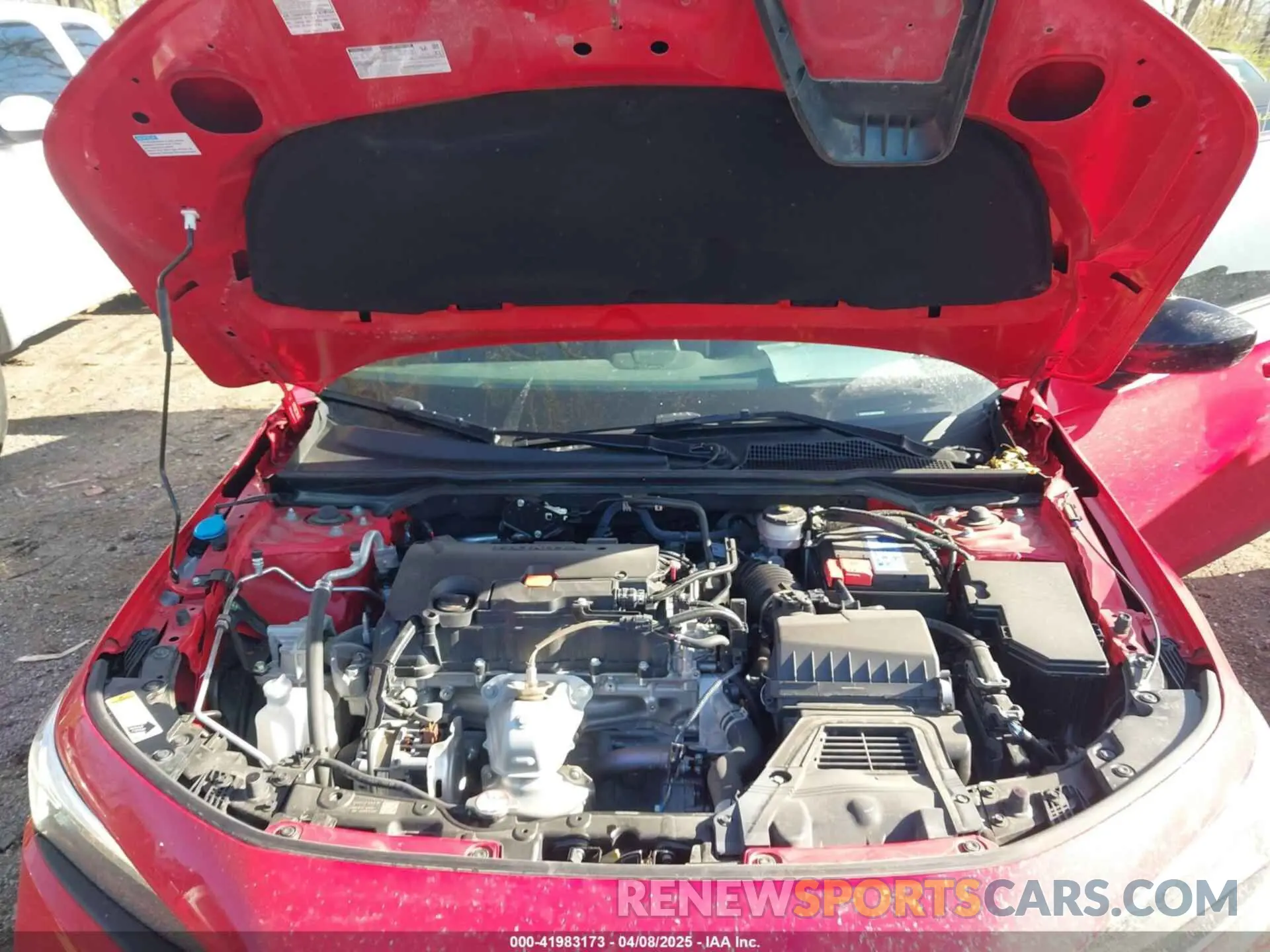10 fotografías del automóvil dañado 2HGFE2F58RH538028 HONDA CIVIC 2024