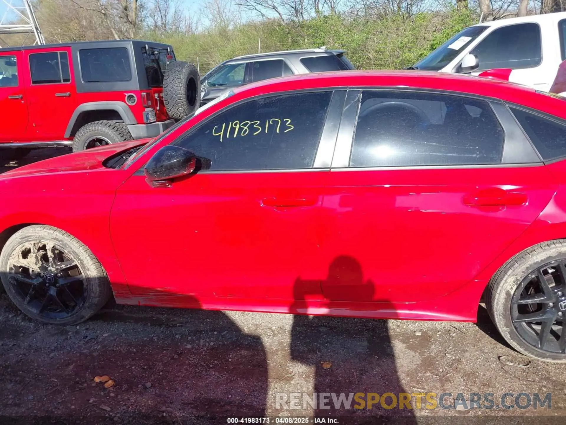 14 fotografías del automóvil dañado 2HGFE2F58RH538028 HONDA CIVIC 2024