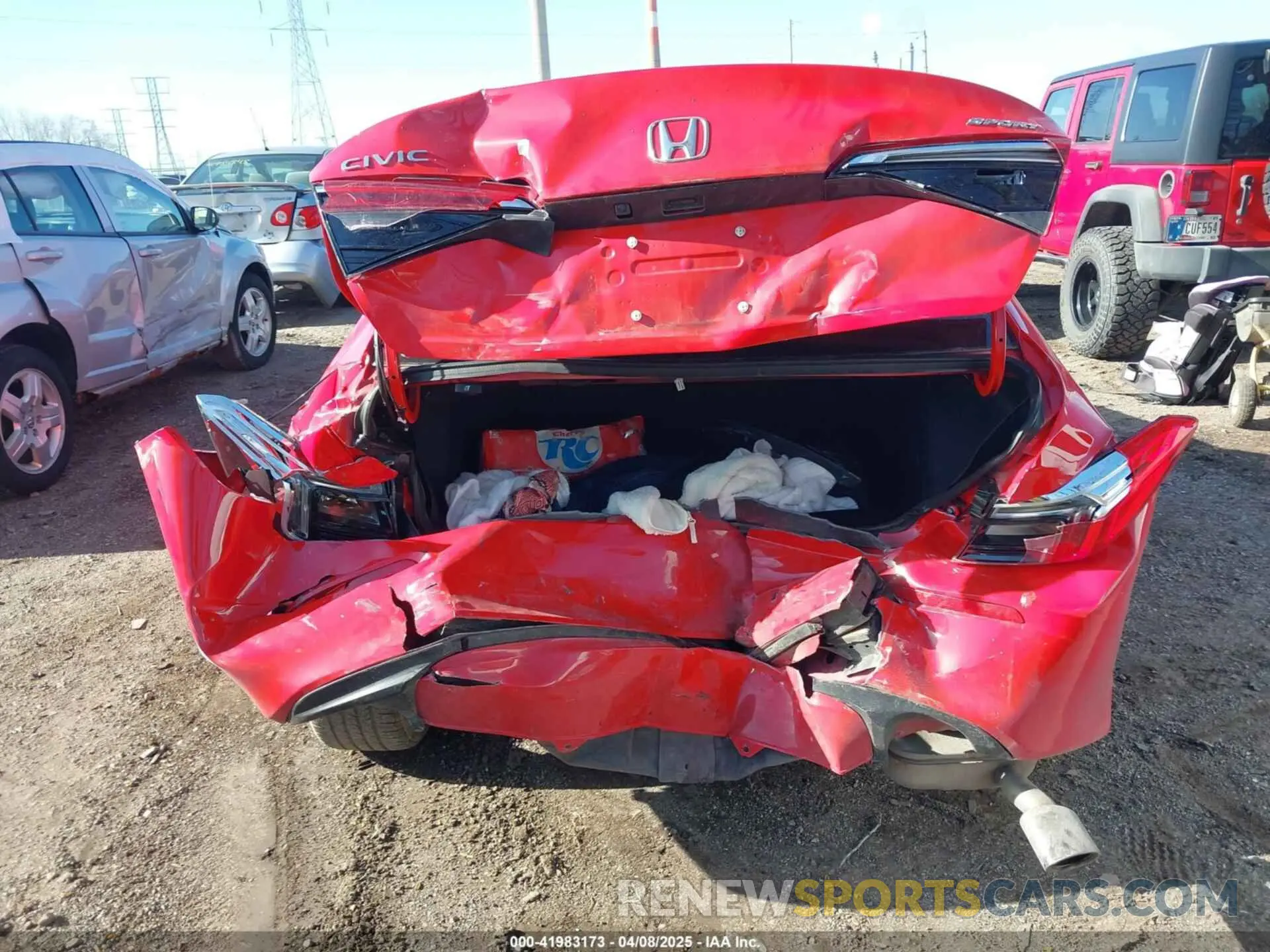 16 fotografías del automóvil dañado 2HGFE2F58RH538028 HONDA CIVIC 2024
