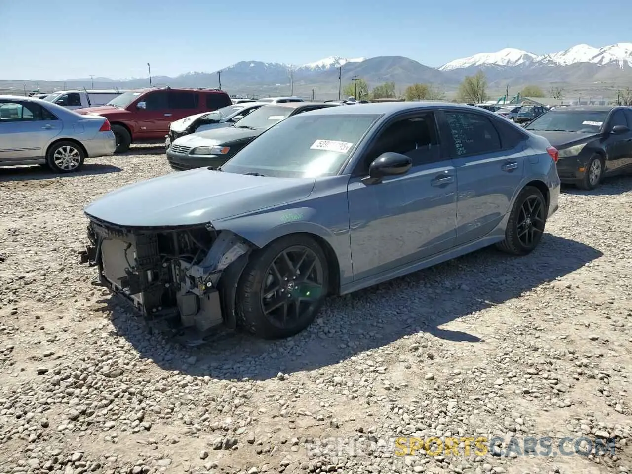 1 fotografías del automóvil dañado 2HGFE2F58RH558442 HONDA CIVIC 2024